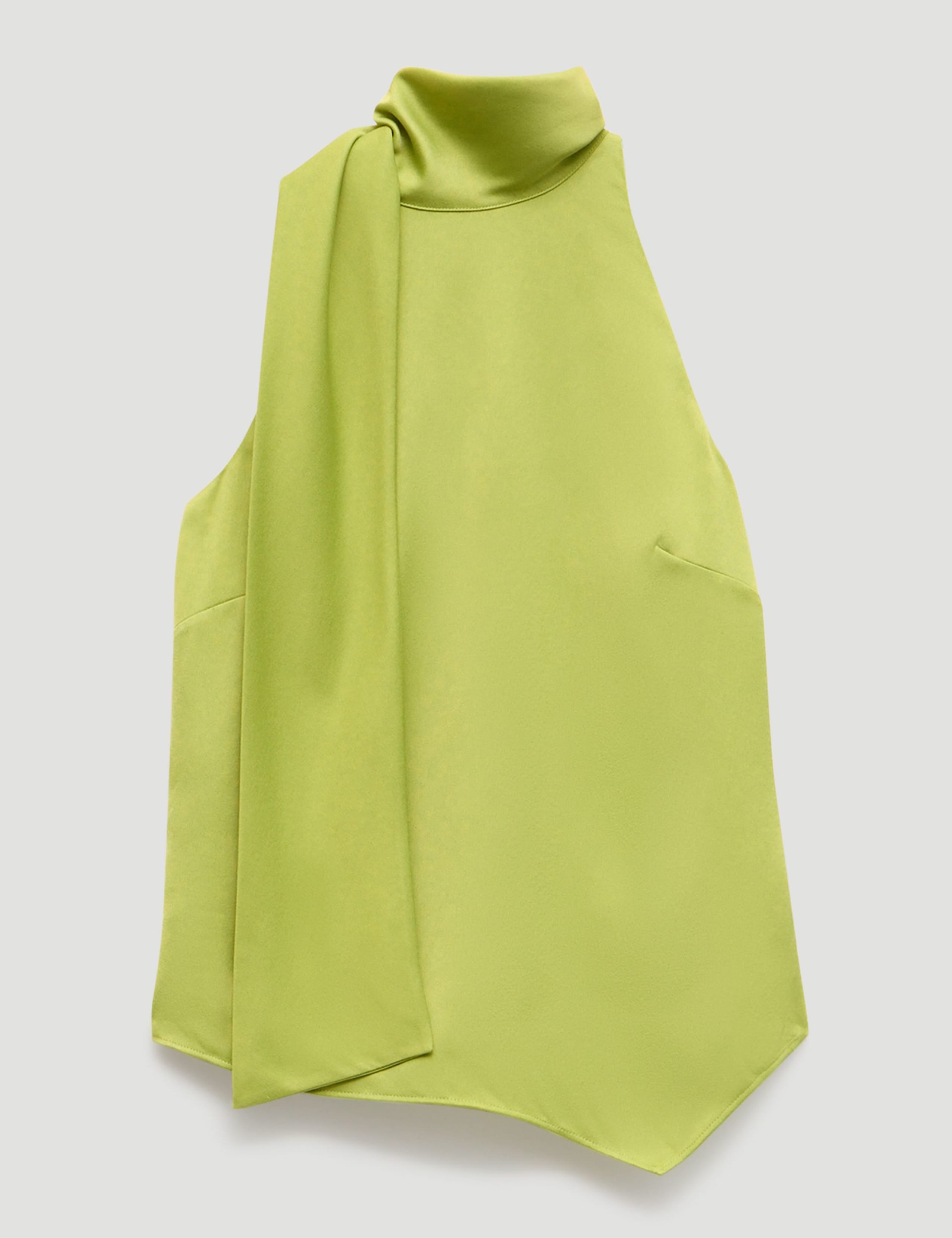 Satin Halter Neck Top 2 of 5