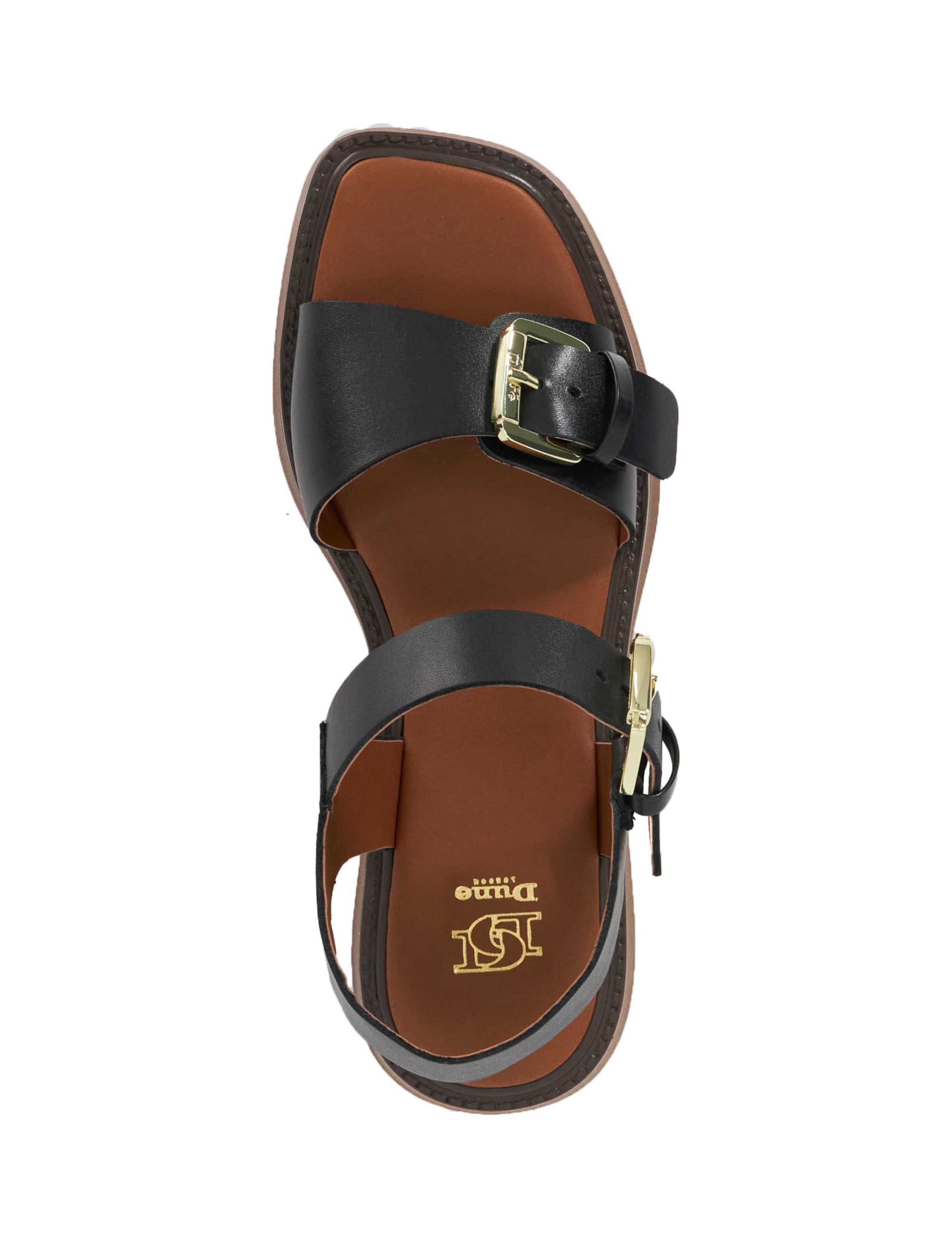 Buckle Flatform Square Toe Sandals 2 of 6