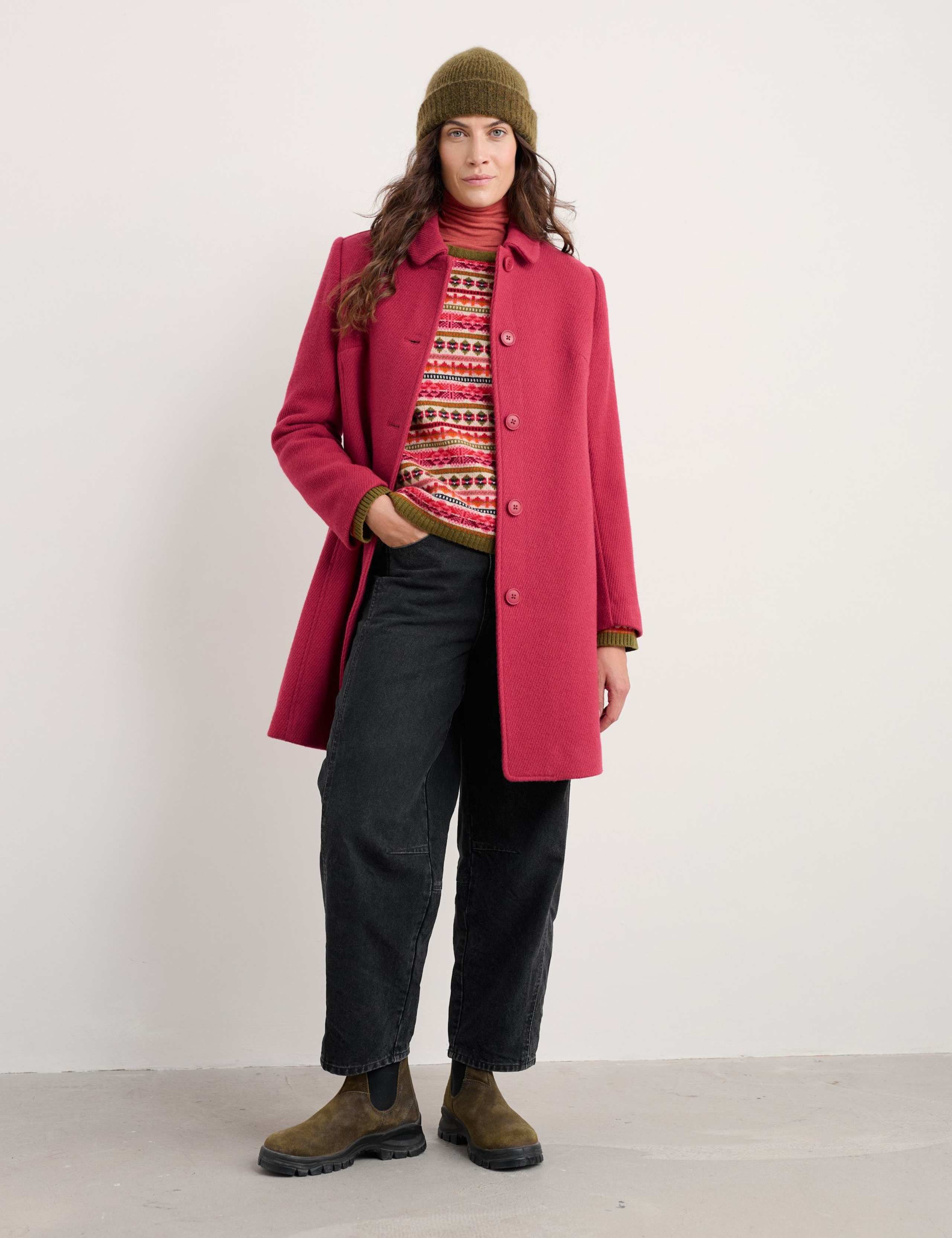 Merino Wool Rich Fair Isle Jumper 5 of 6