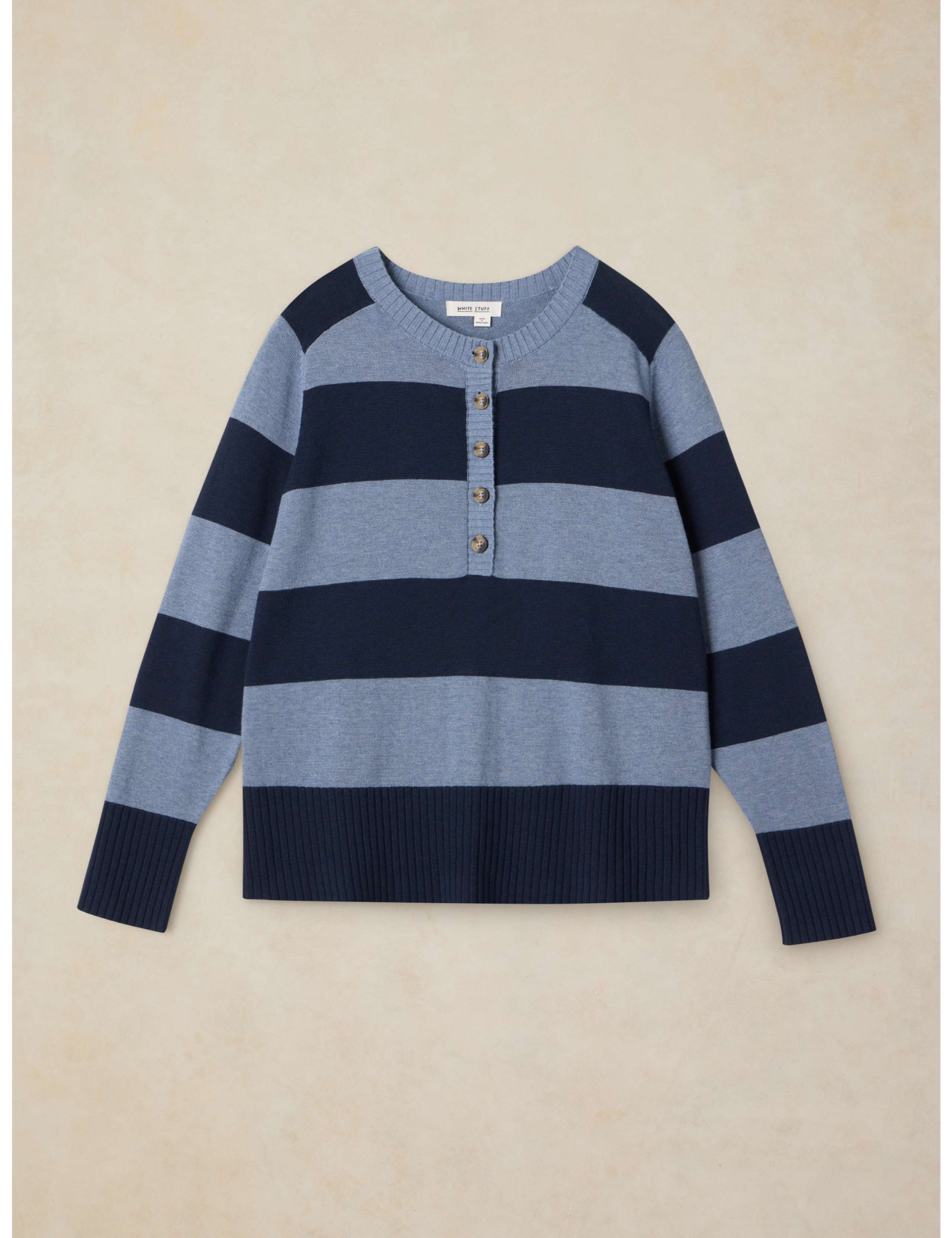 Sienna Cotton Rich Henley Jumper 2 of 6