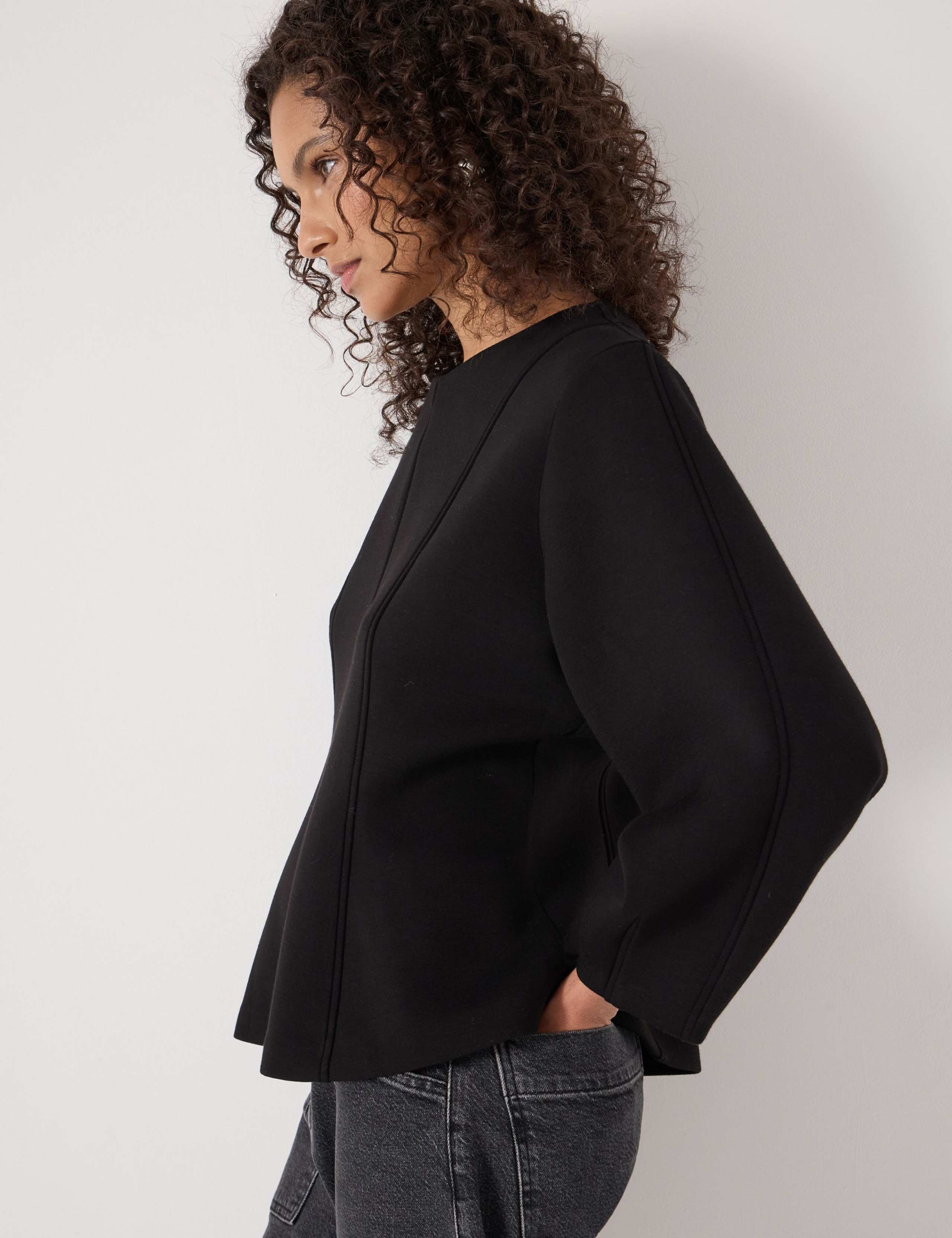 Seam Detail Jersey Top 5 of 5