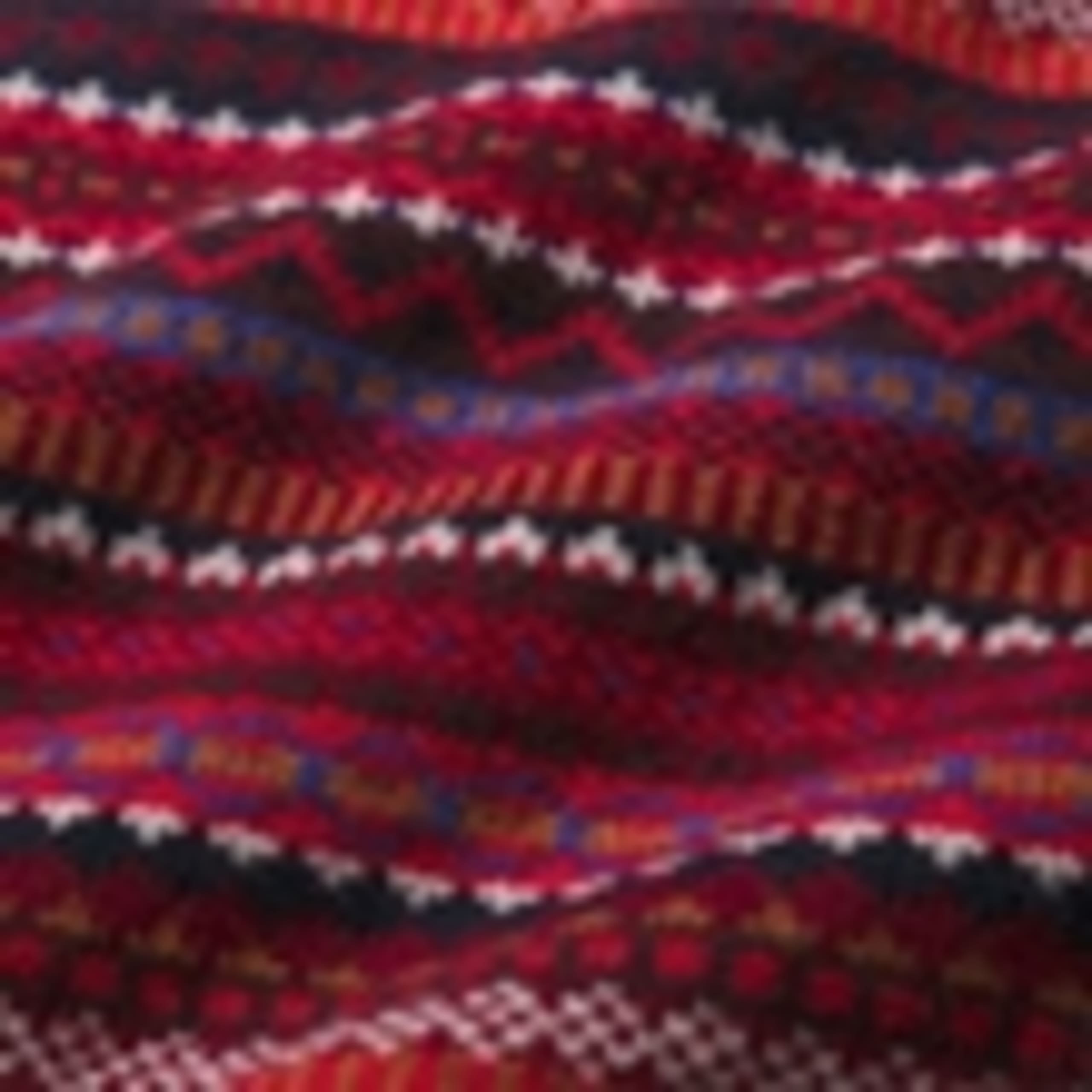 Merino Wool Rich Fair Isle Knitted Vest 5 of 5