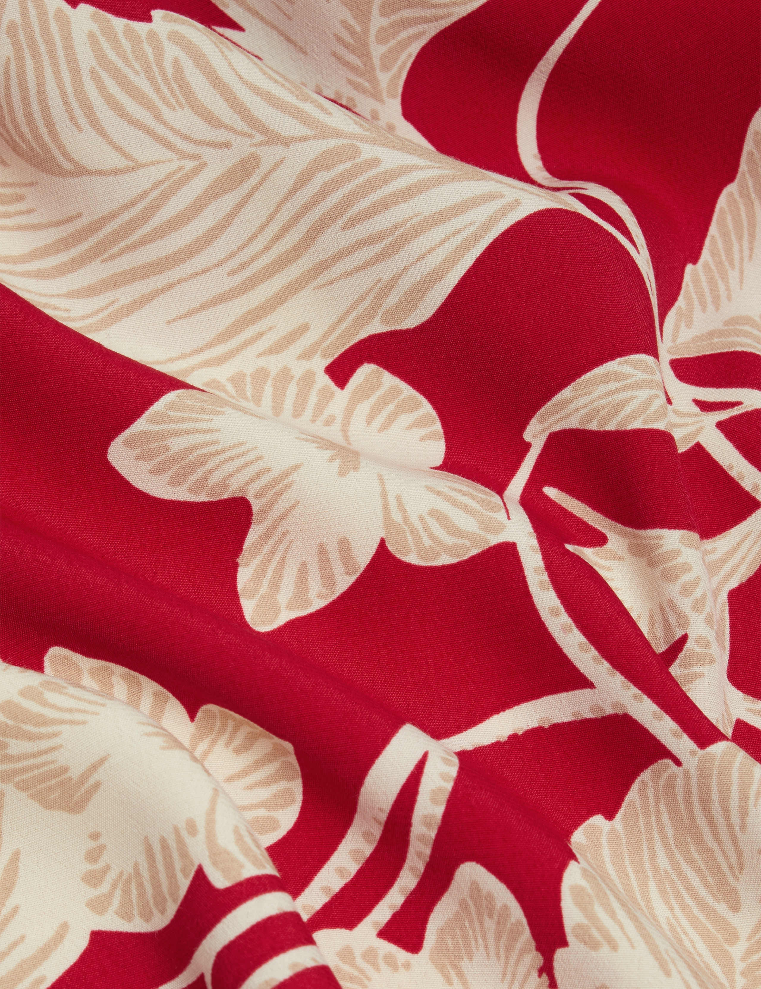 Floral Tie Neck Ruffle Blouse 6 of 6