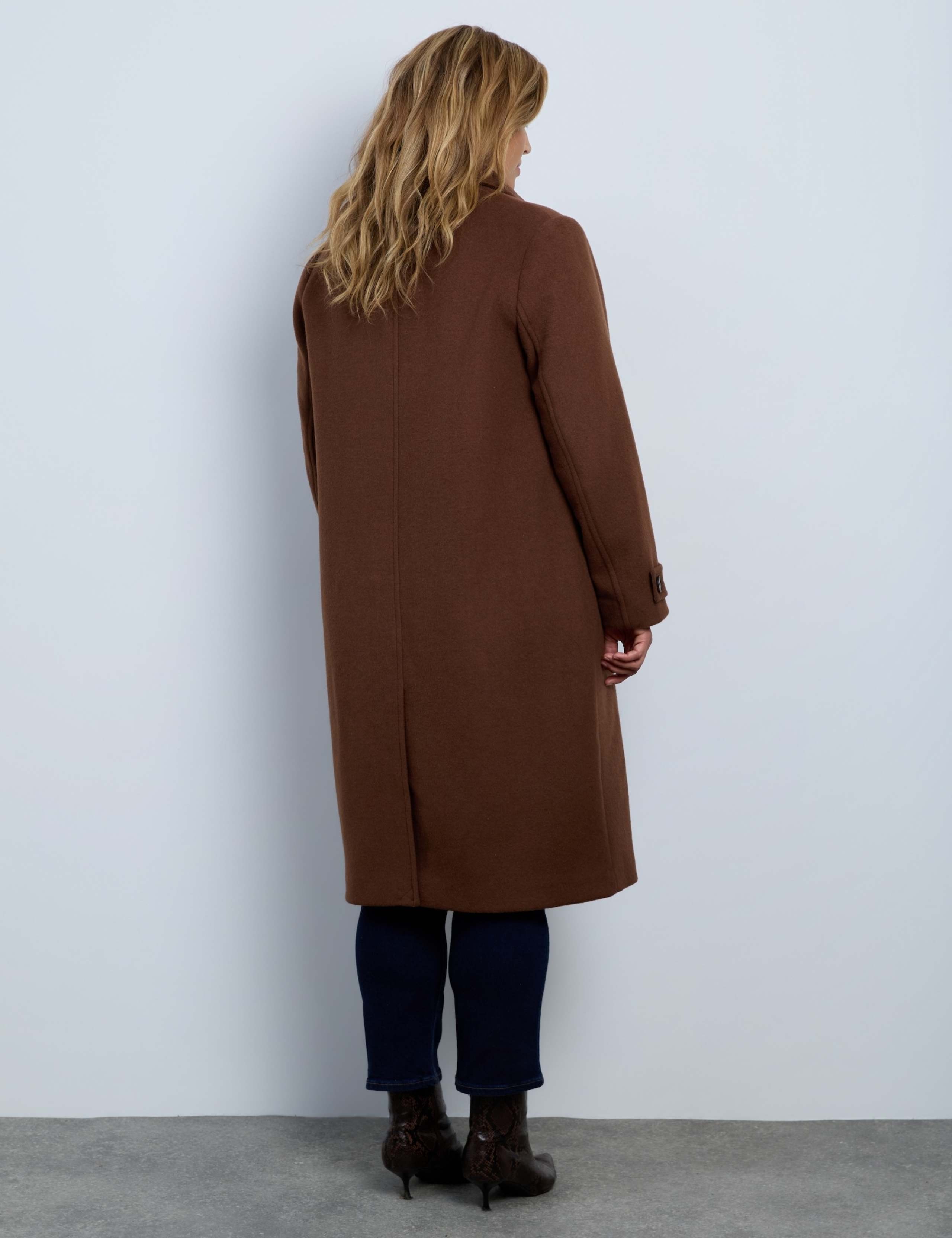 Wool Rich Tailored Longline Coat 6 of 7