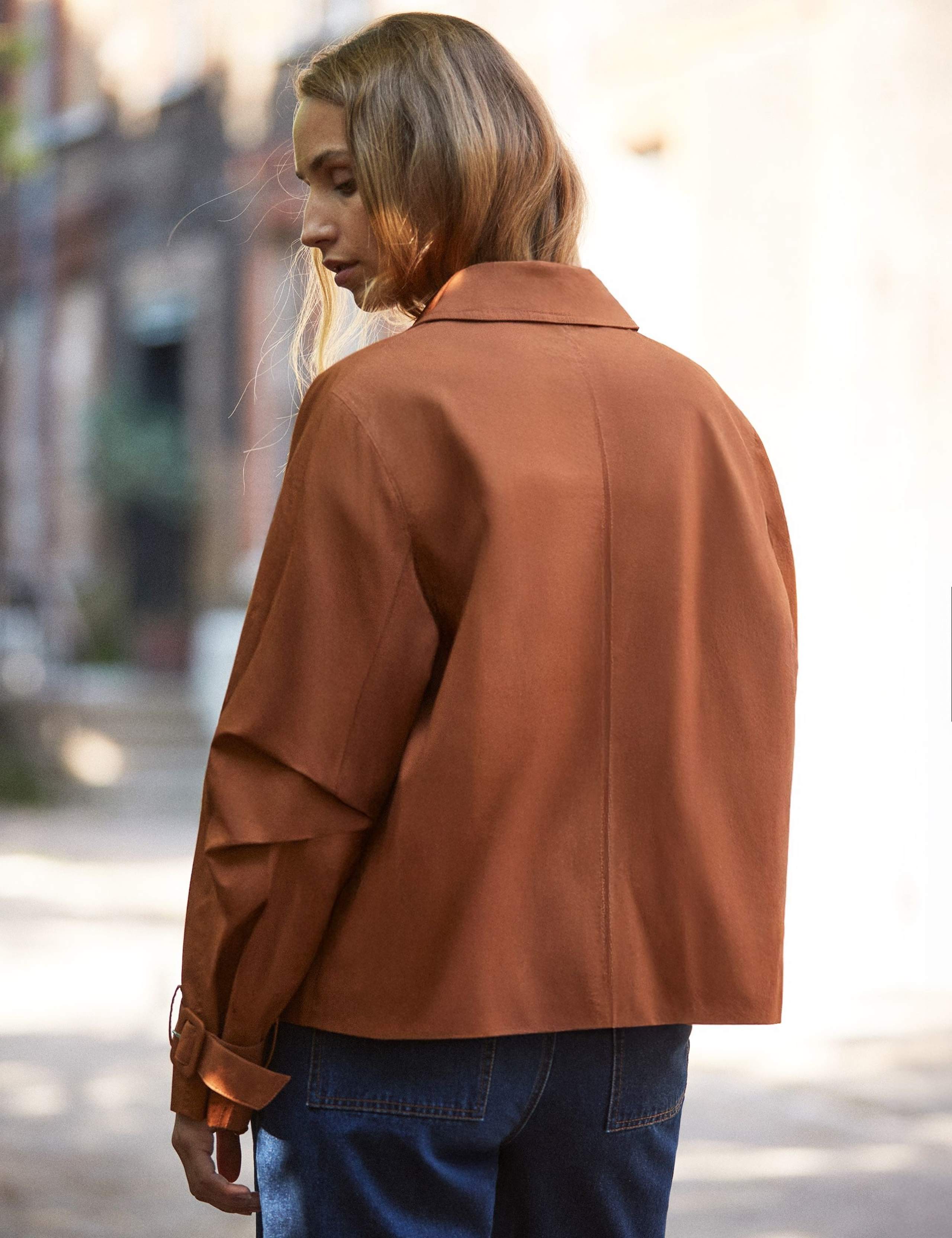 Pure Cotton Short Trench Coat 4 of 5
