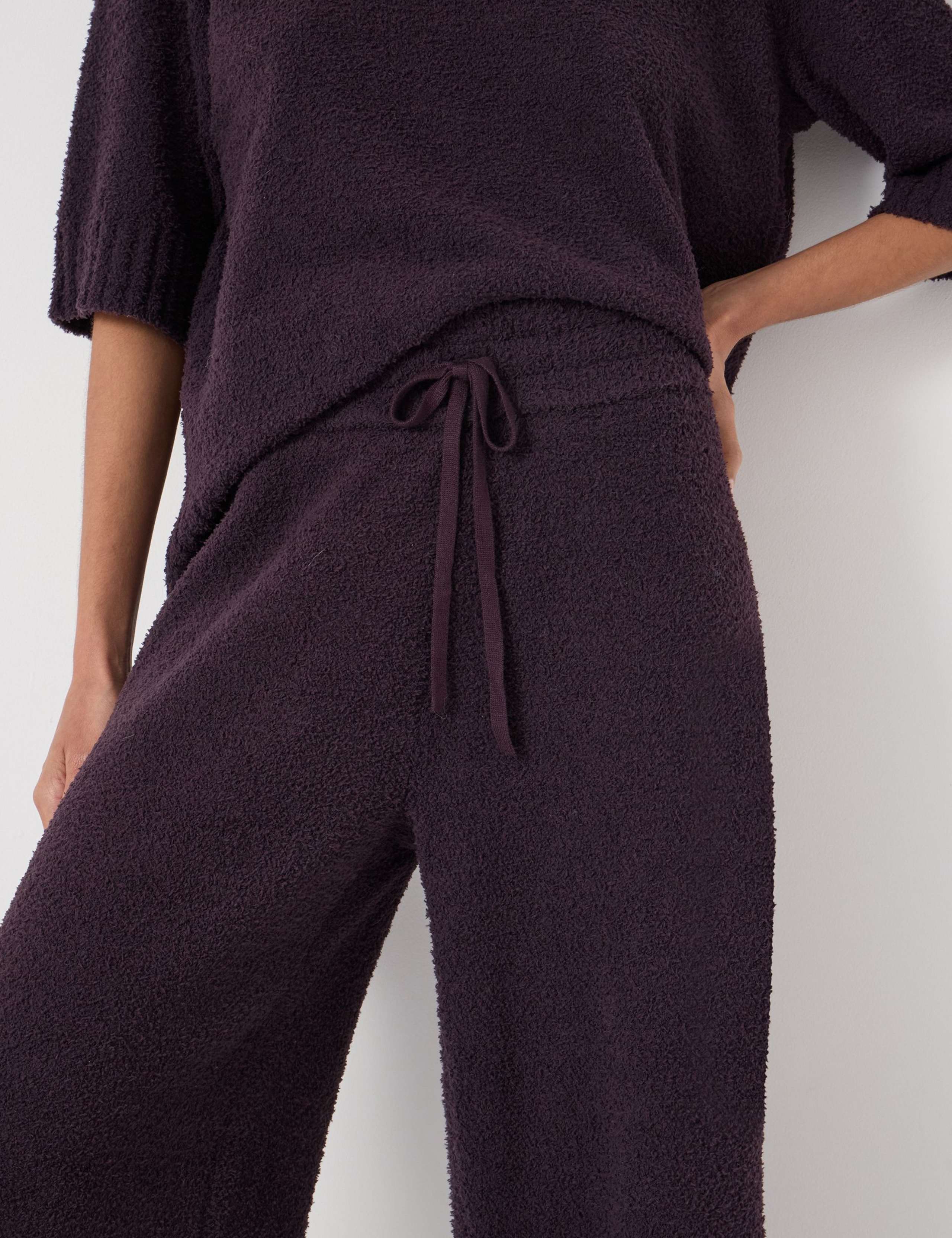 Textured Wide Leg Trousers 4 of 4