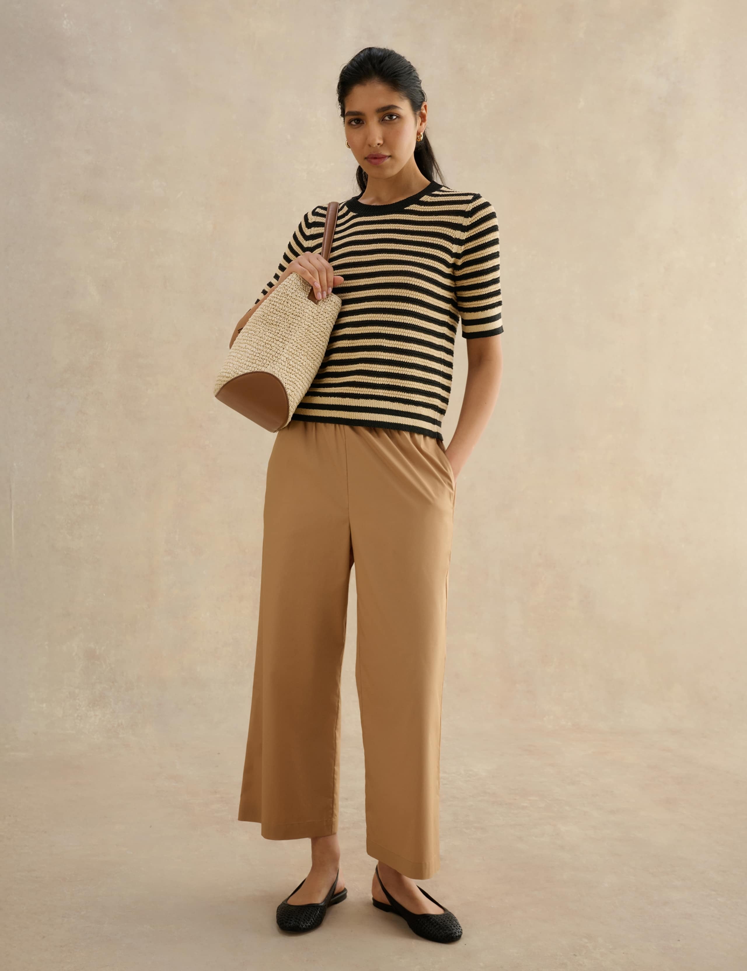 Knitted Striped T-Shirt 3 of 6