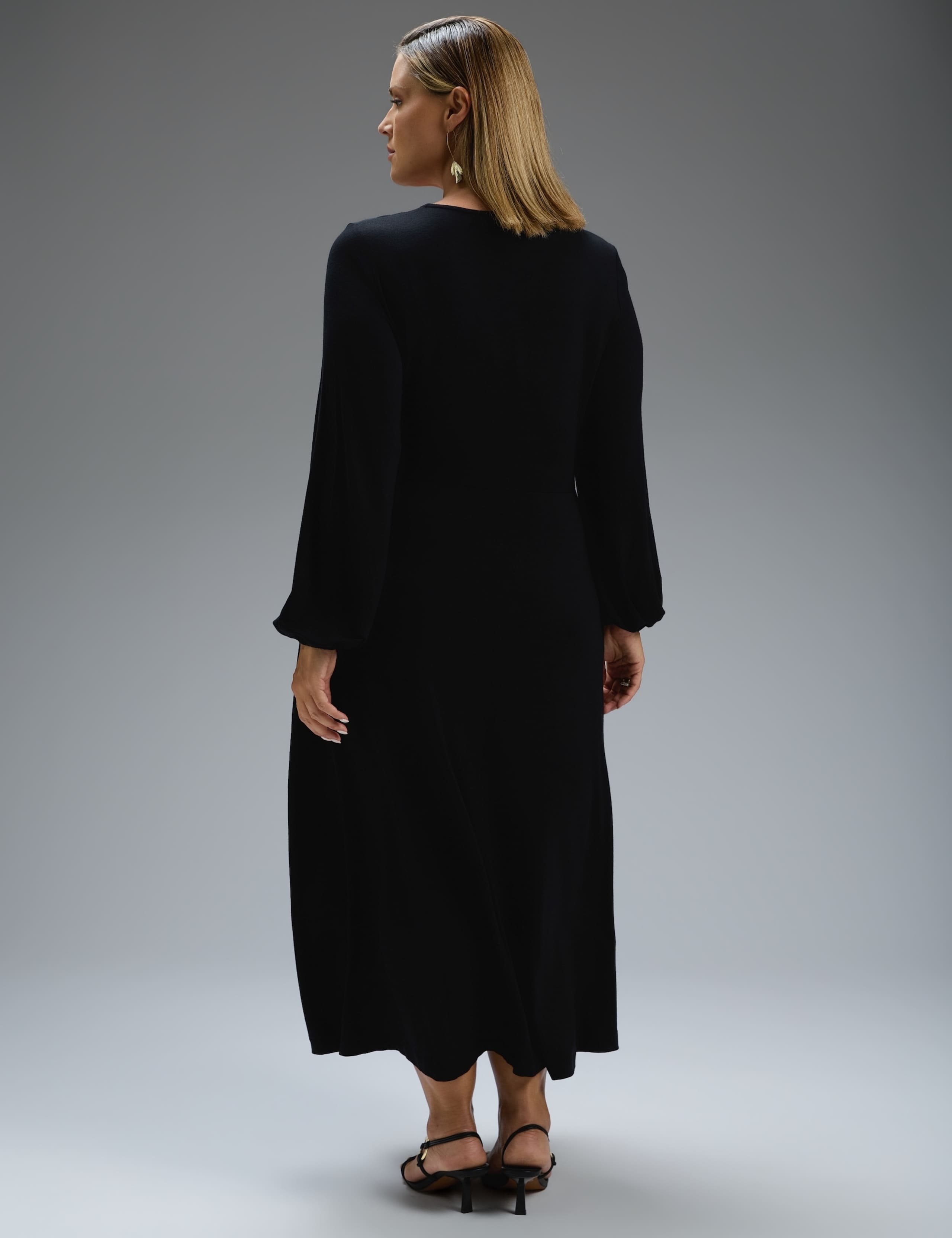 Jersey V Neck Maxi Dress 2 of 6