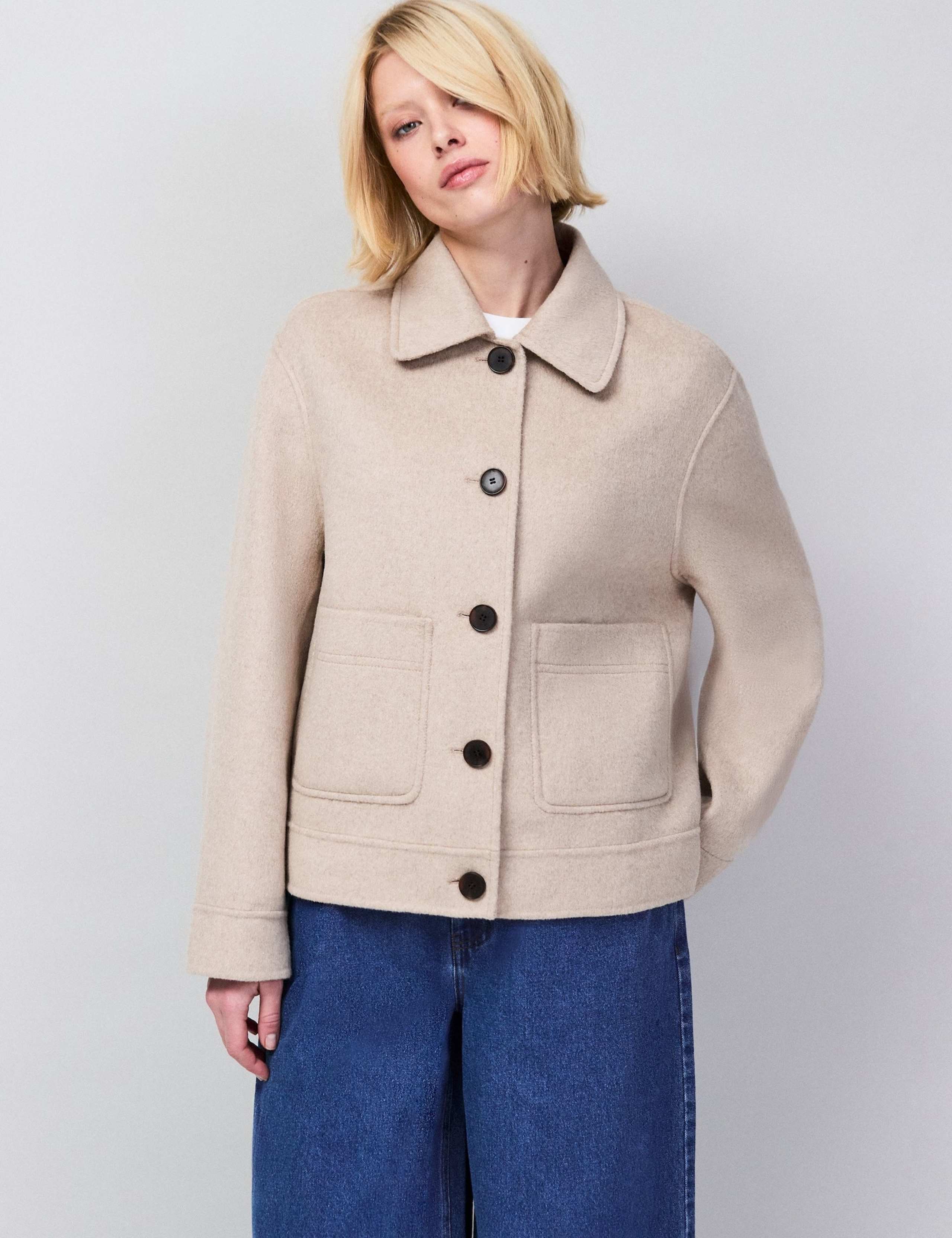 Wool Blend Utility Jacket 4 of 7