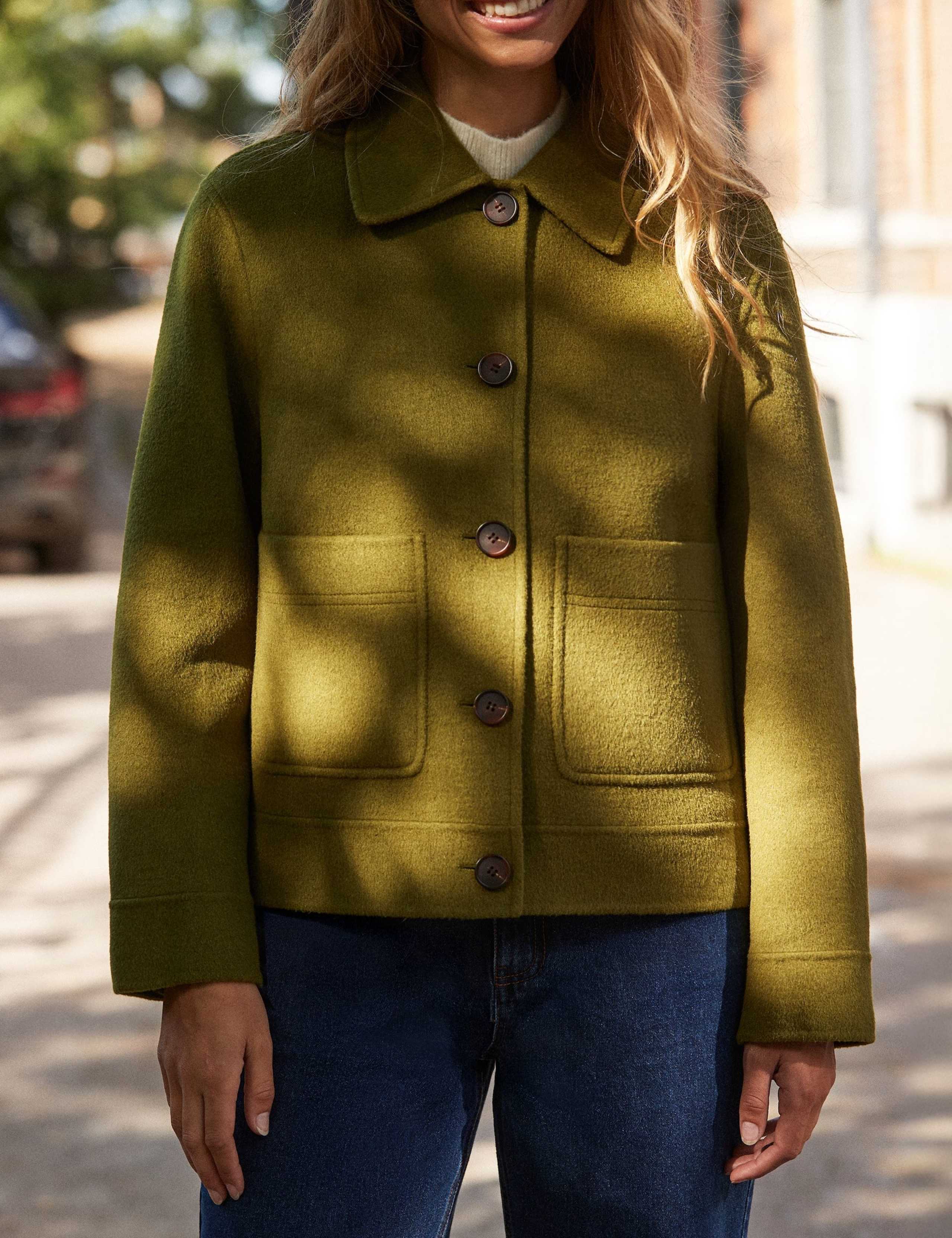 Wool Blend Utility Jacket 5 of 6
