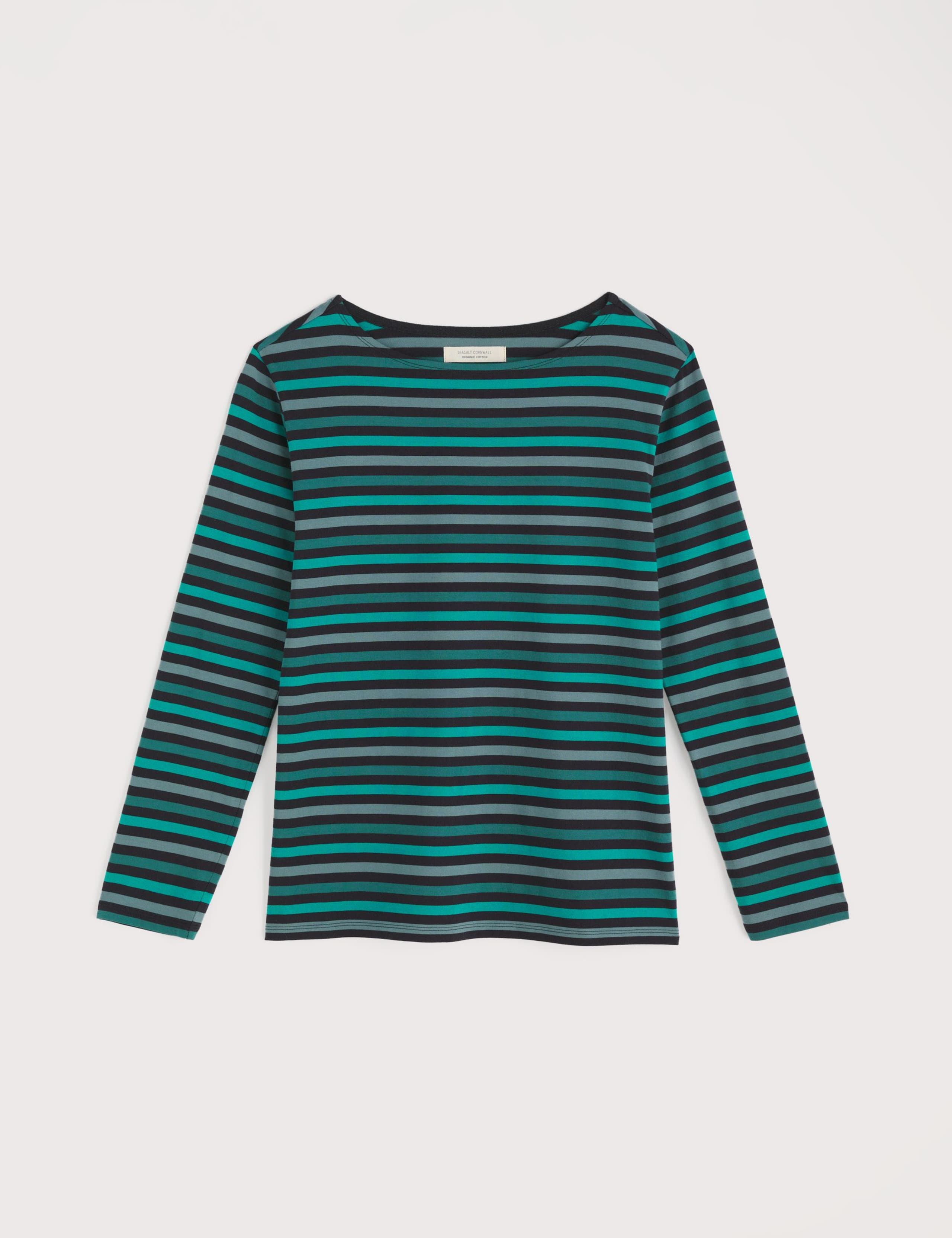Pure Cotton Striped Top 2 of 5