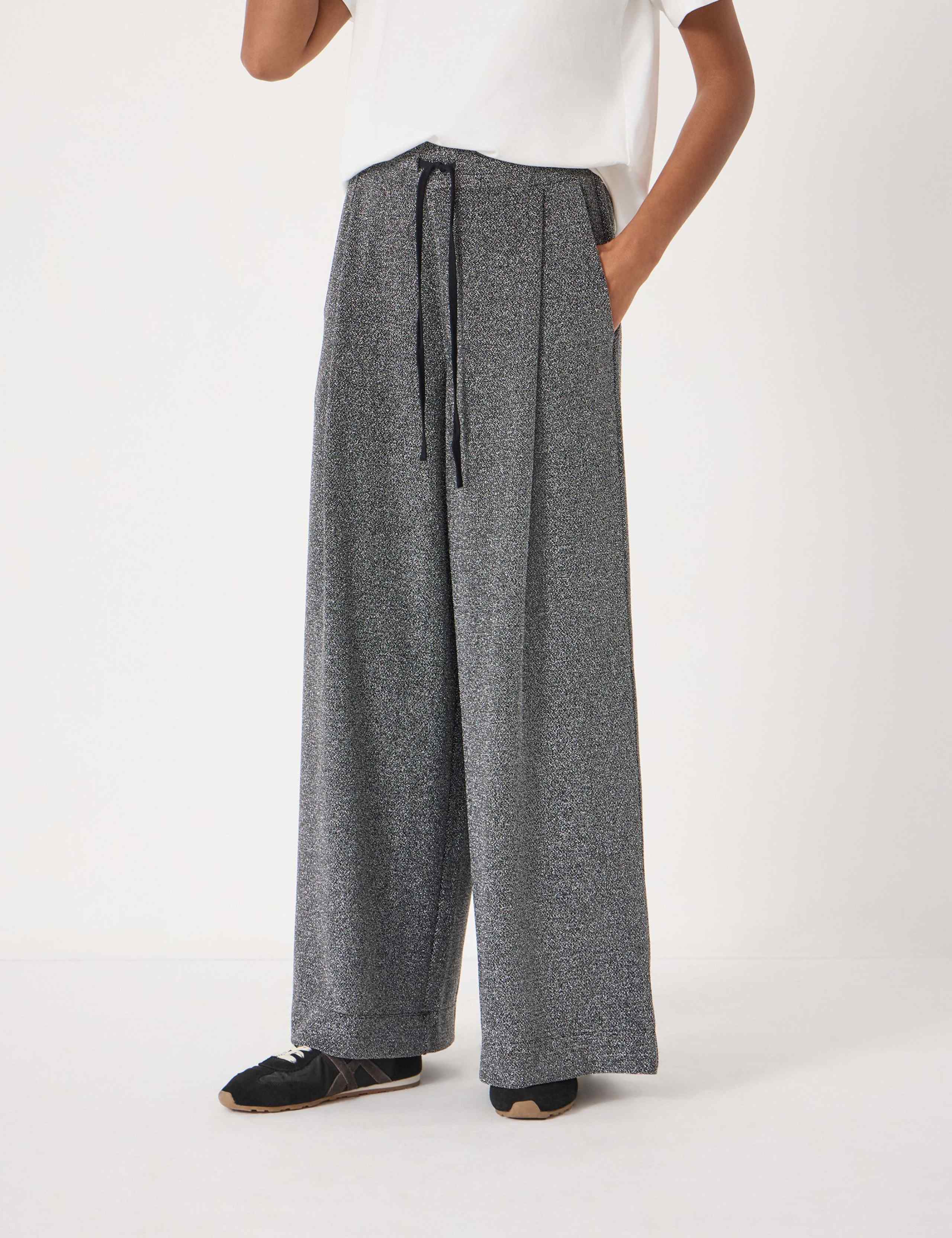 Metallic Wide Leg Trousers 3 of 5