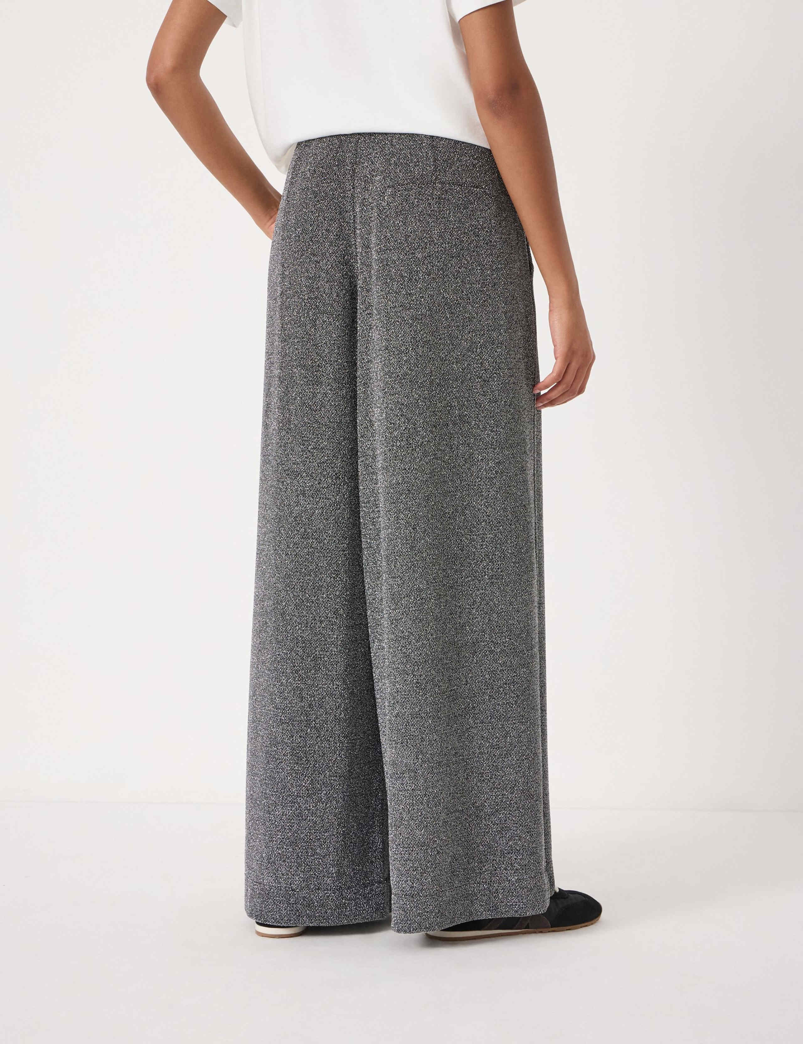 Metallic Wide Leg Trousers 4 of 5