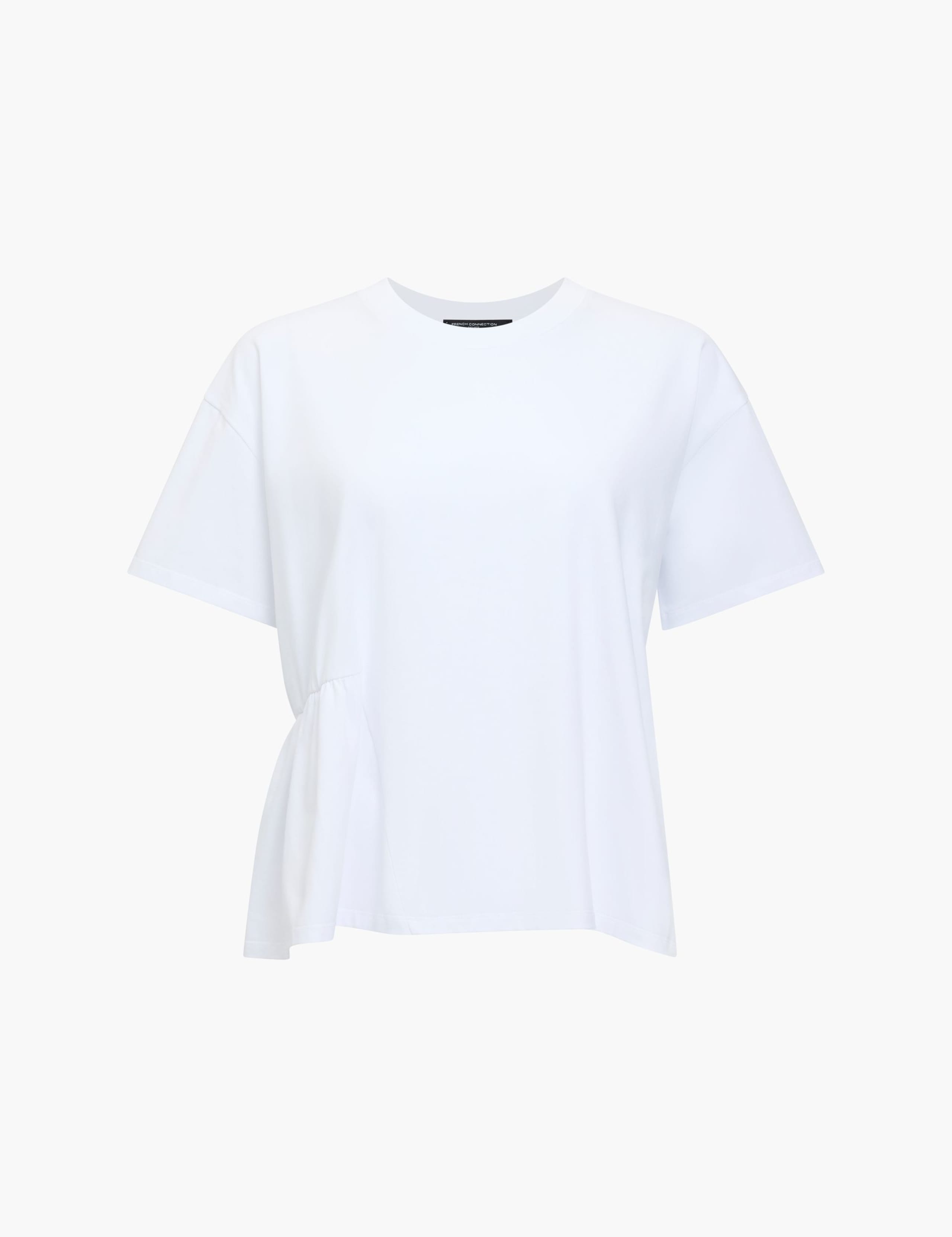 Cotton Rich Asymmetrical T-Shirt 2 of 5