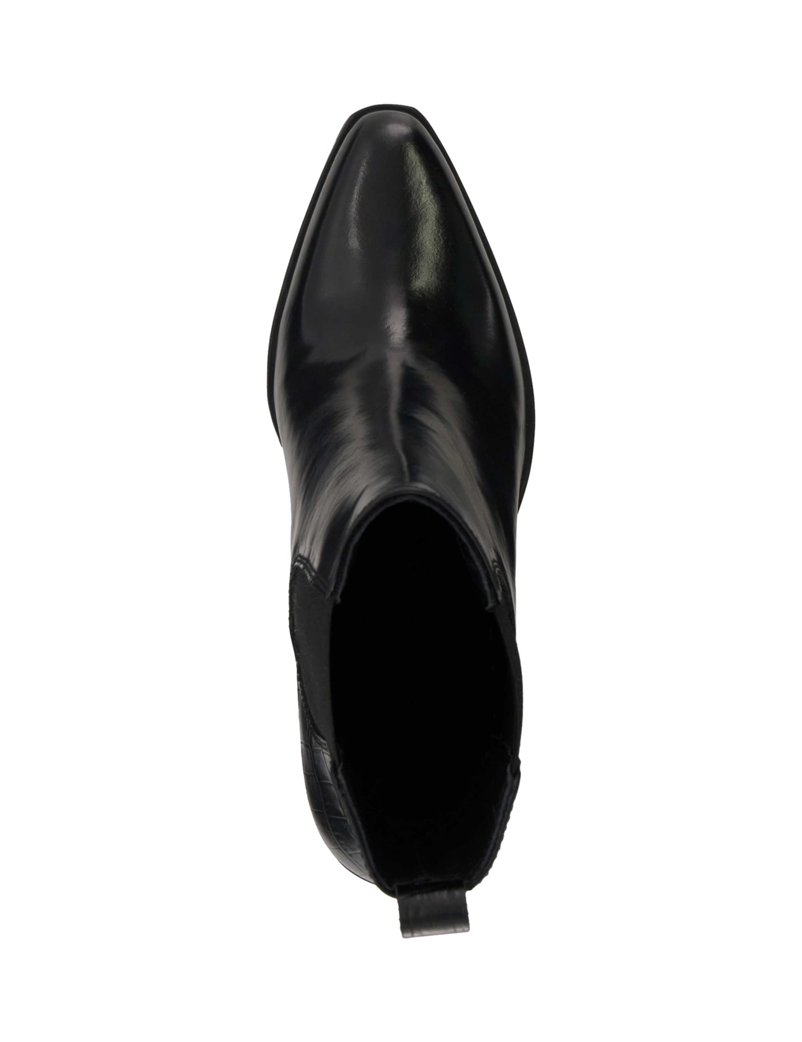 Leather Block Heel Ankle Boots 4 of 4