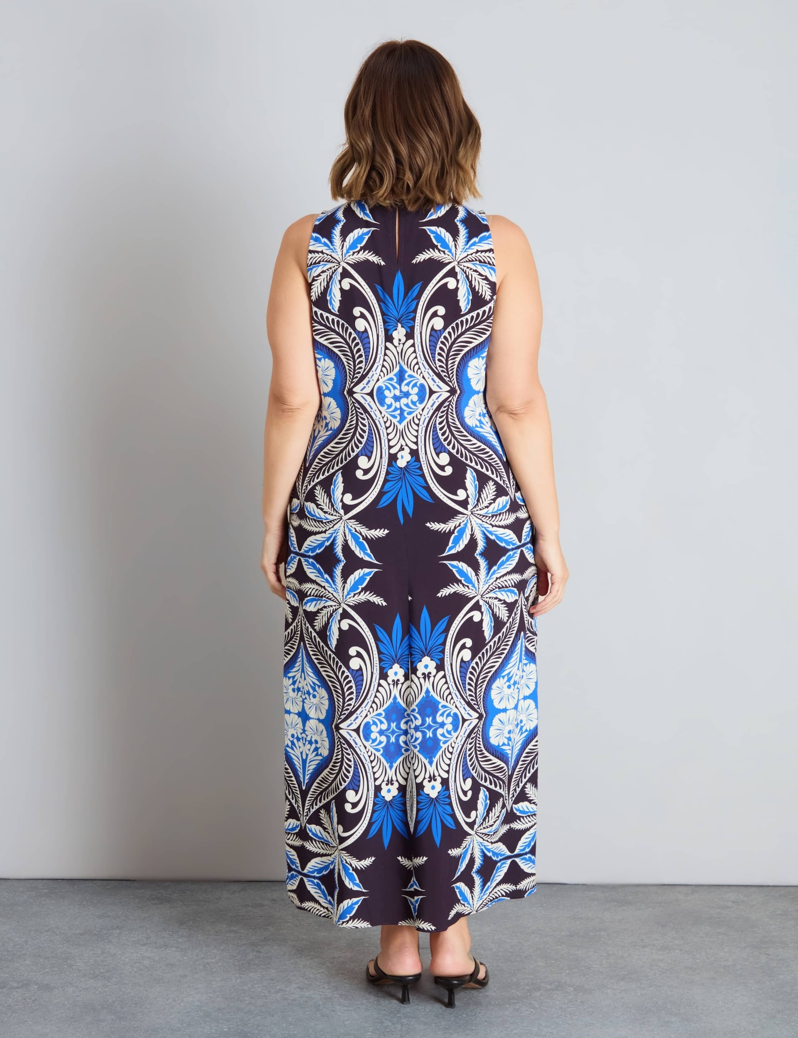 Printed Midaxi Column Dress 5 of 6