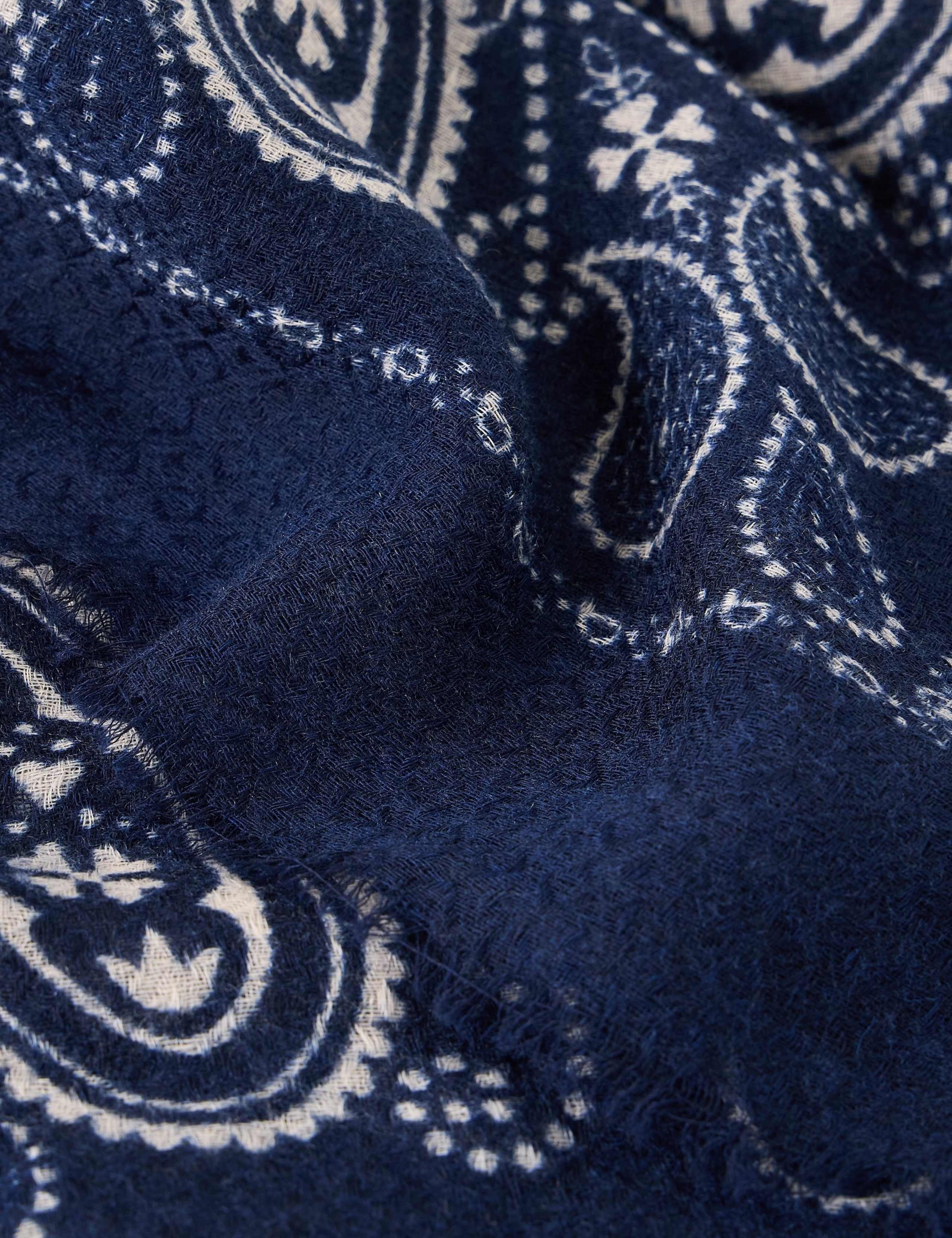 Pure Wool Square Scarf 3 of 3