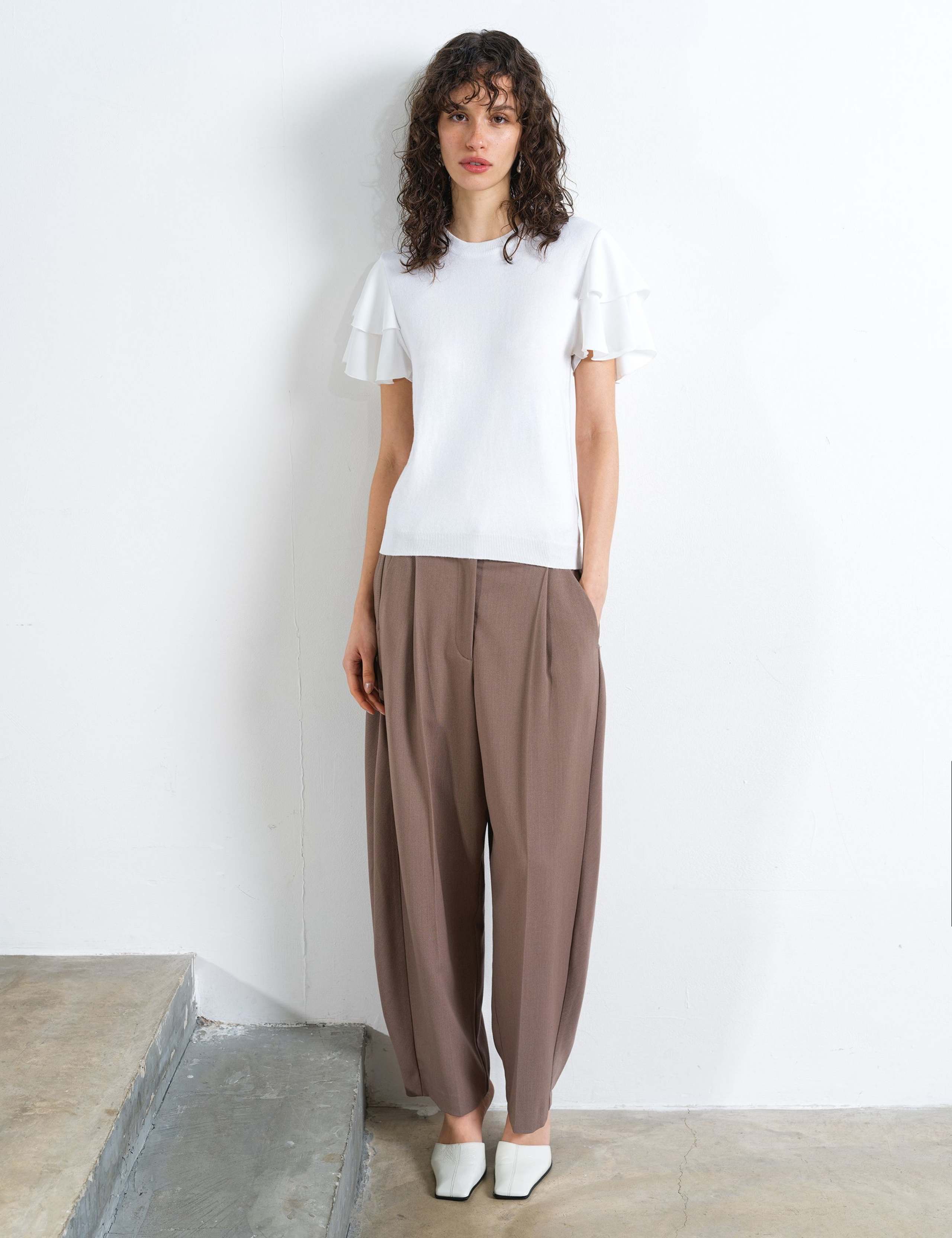 Textured Crew Neck Top 3 of 6