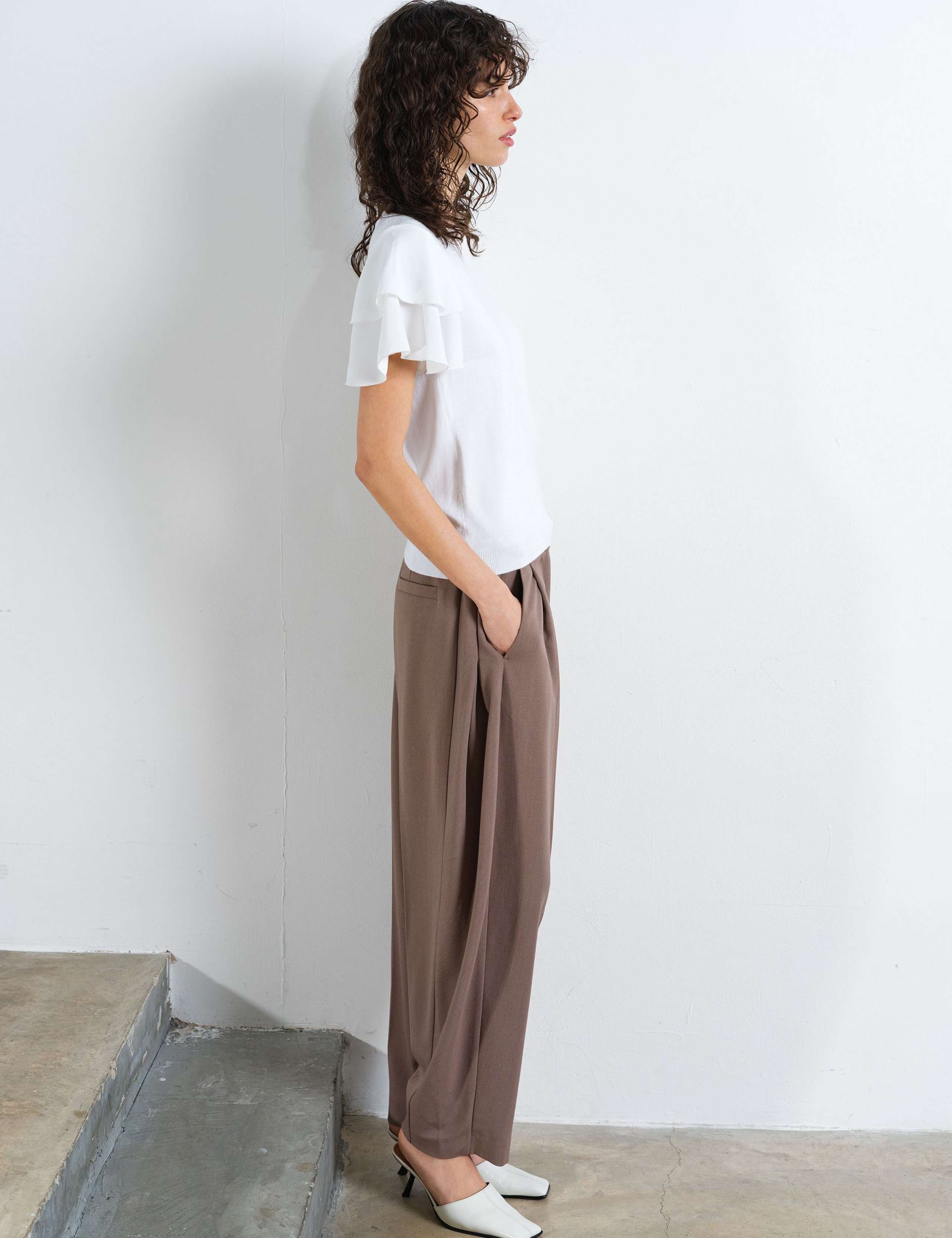 Textured Crew Neck Top 4 of 6