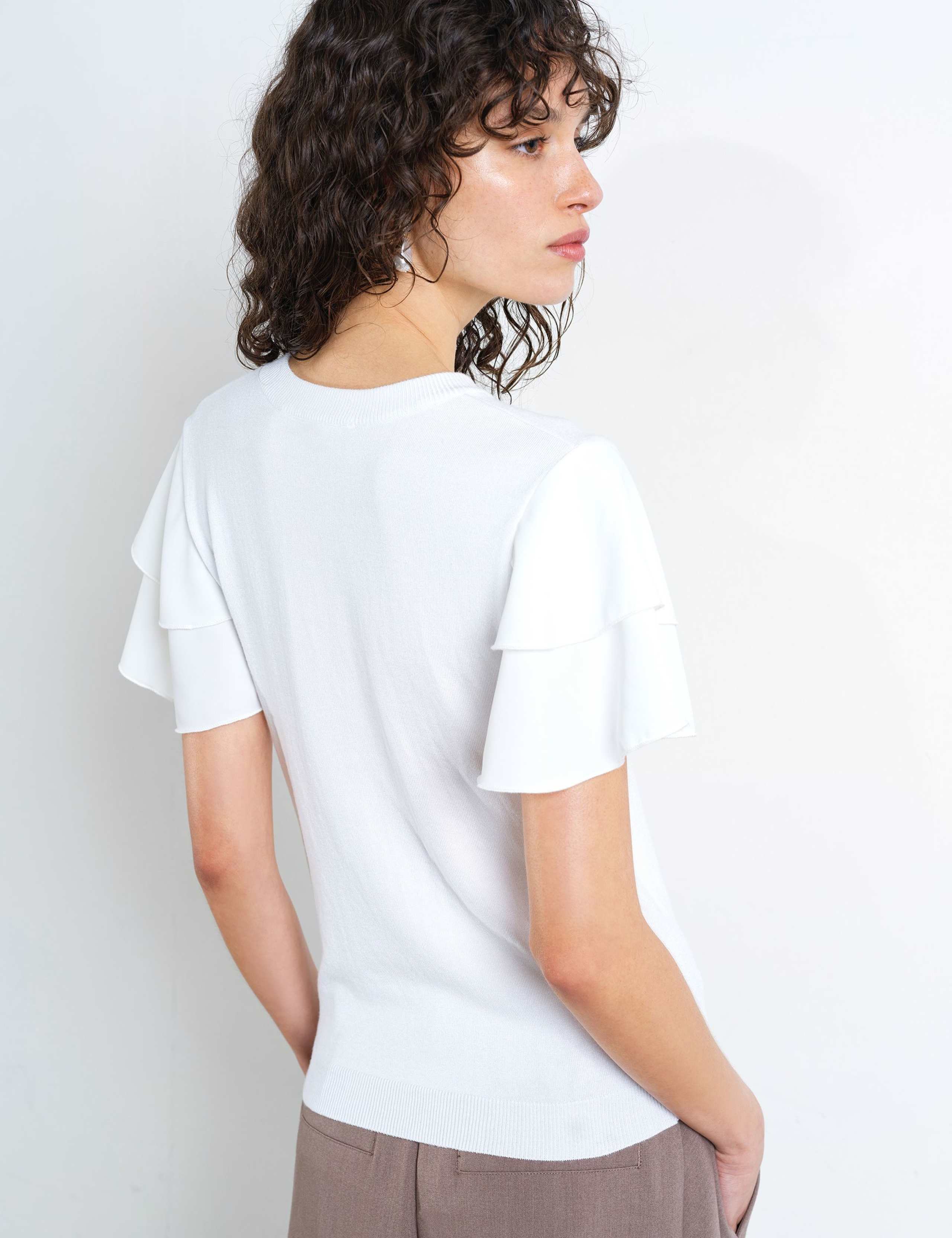 Textured Crew Neck Top 5 of 6