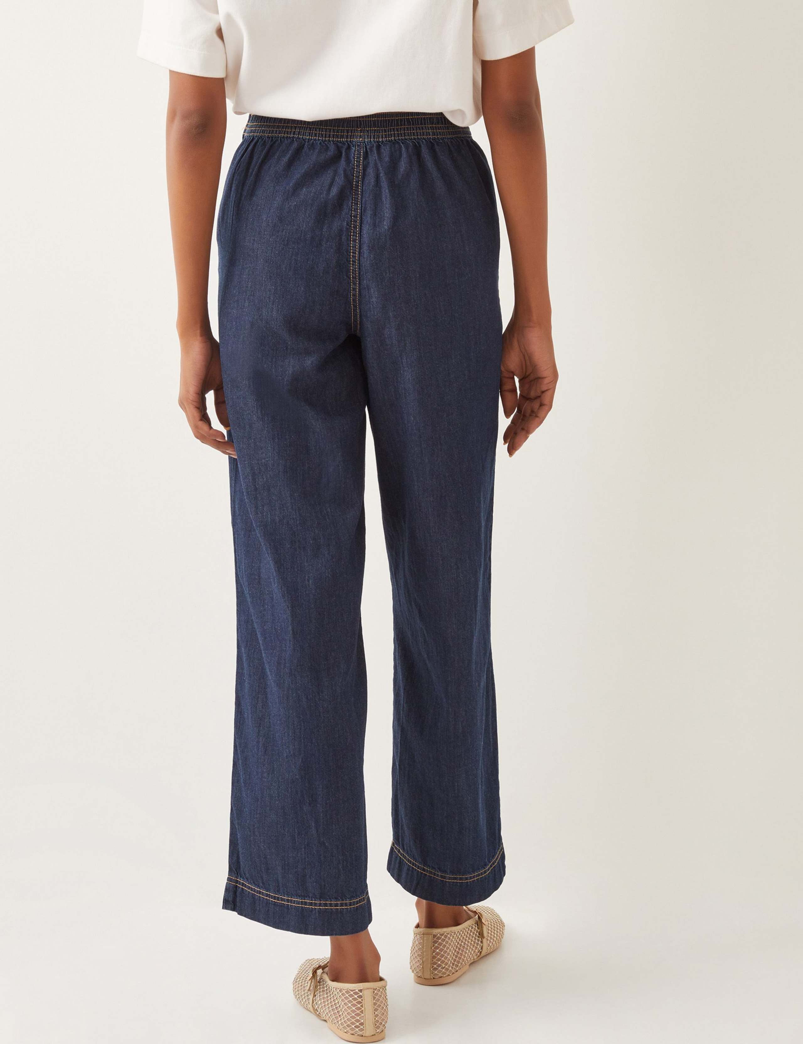Wide Leg Cropped Jeans 4 of 5