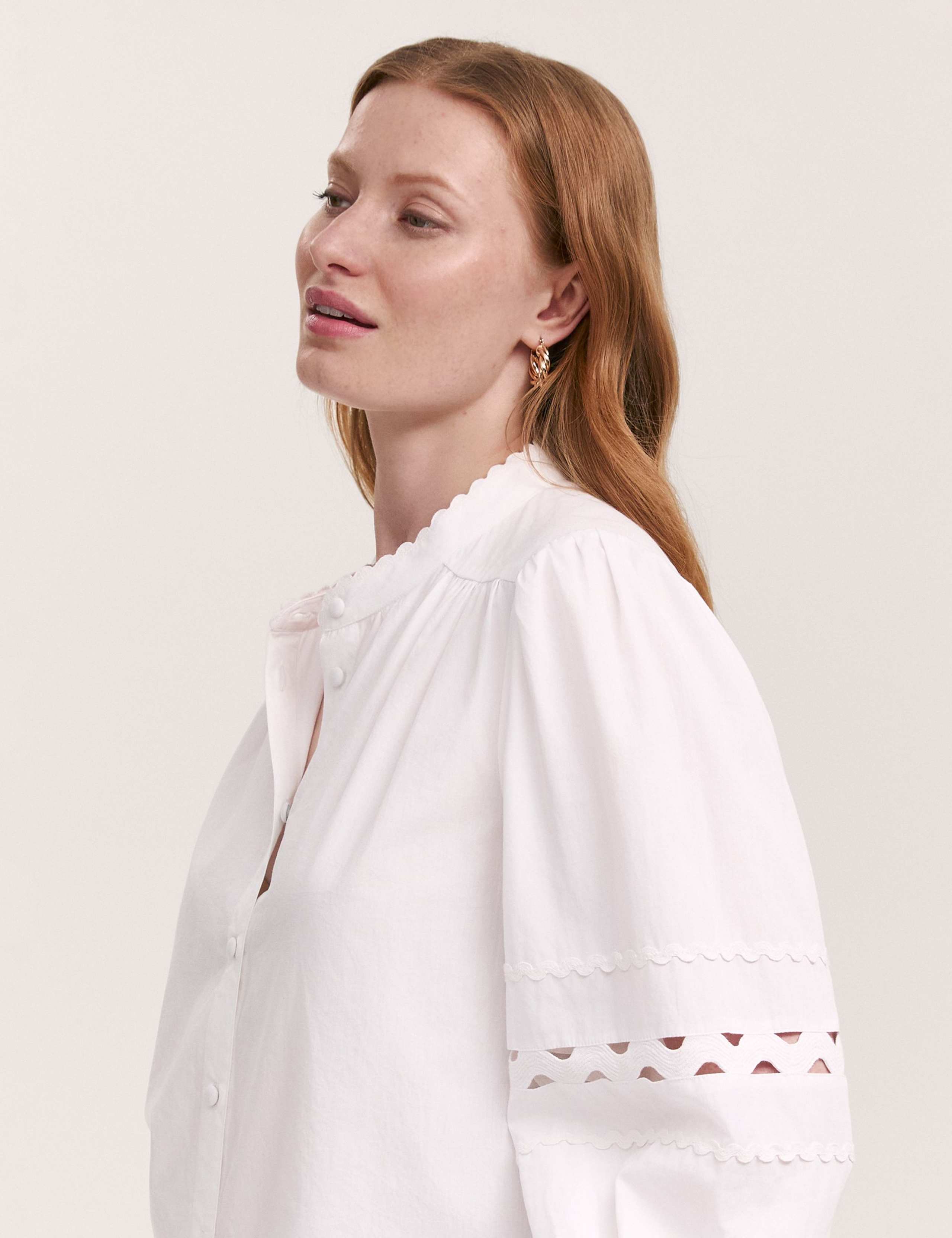 Pure Cotton Embroidered Shirt 4 of 4