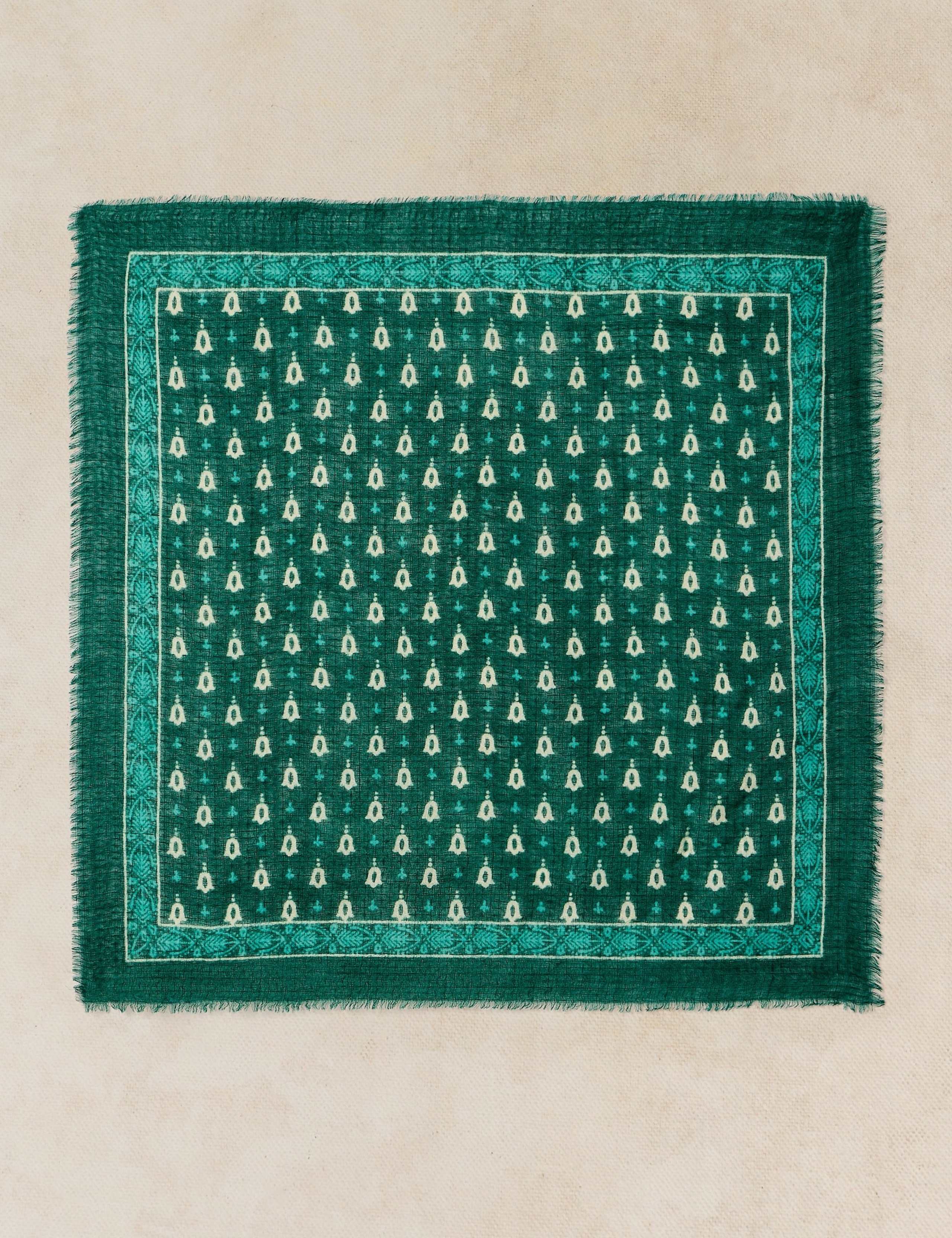 Pure Wool Square Scarf 3 of 4