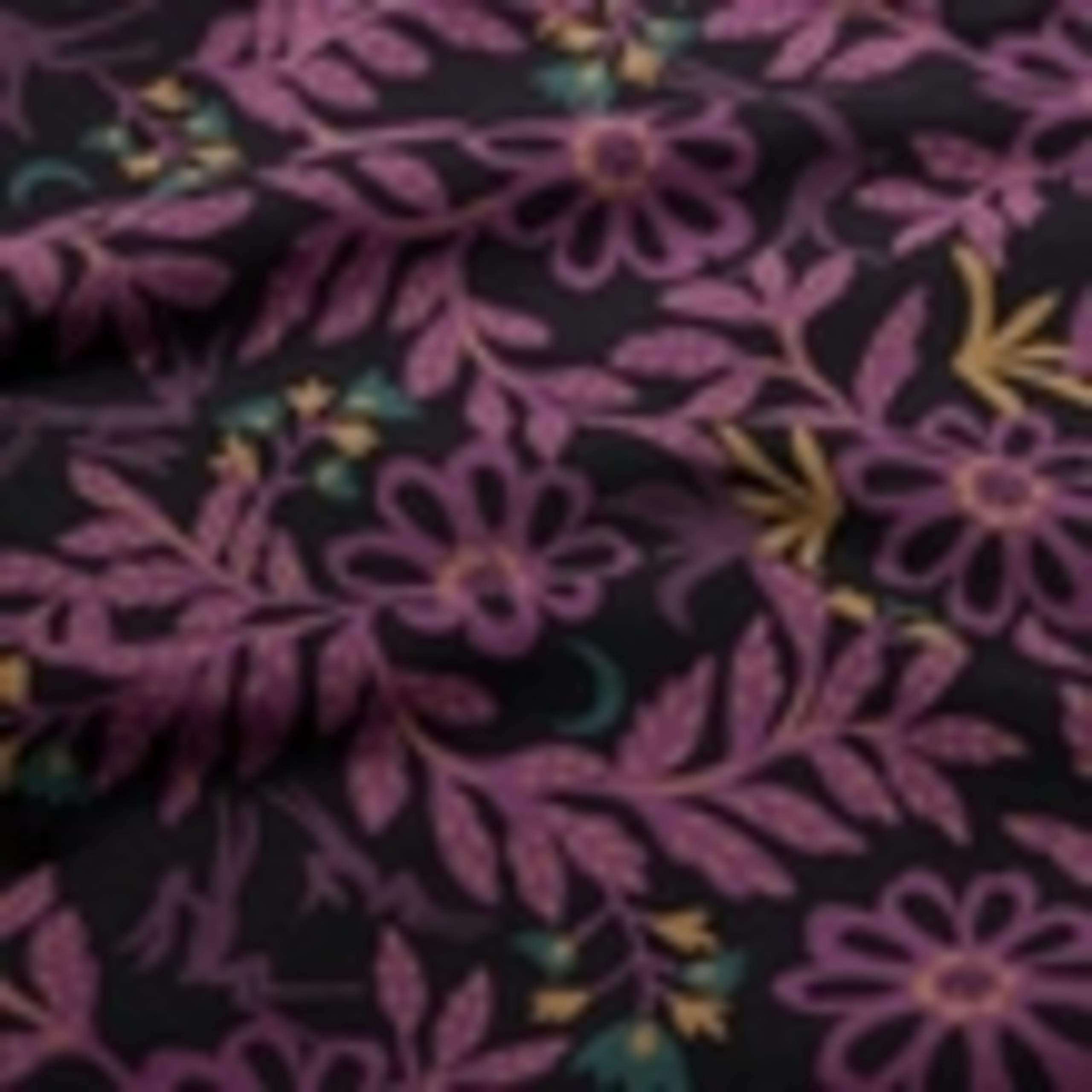 Cotton Rich Floral Waisted Midi Dress 6 of 6