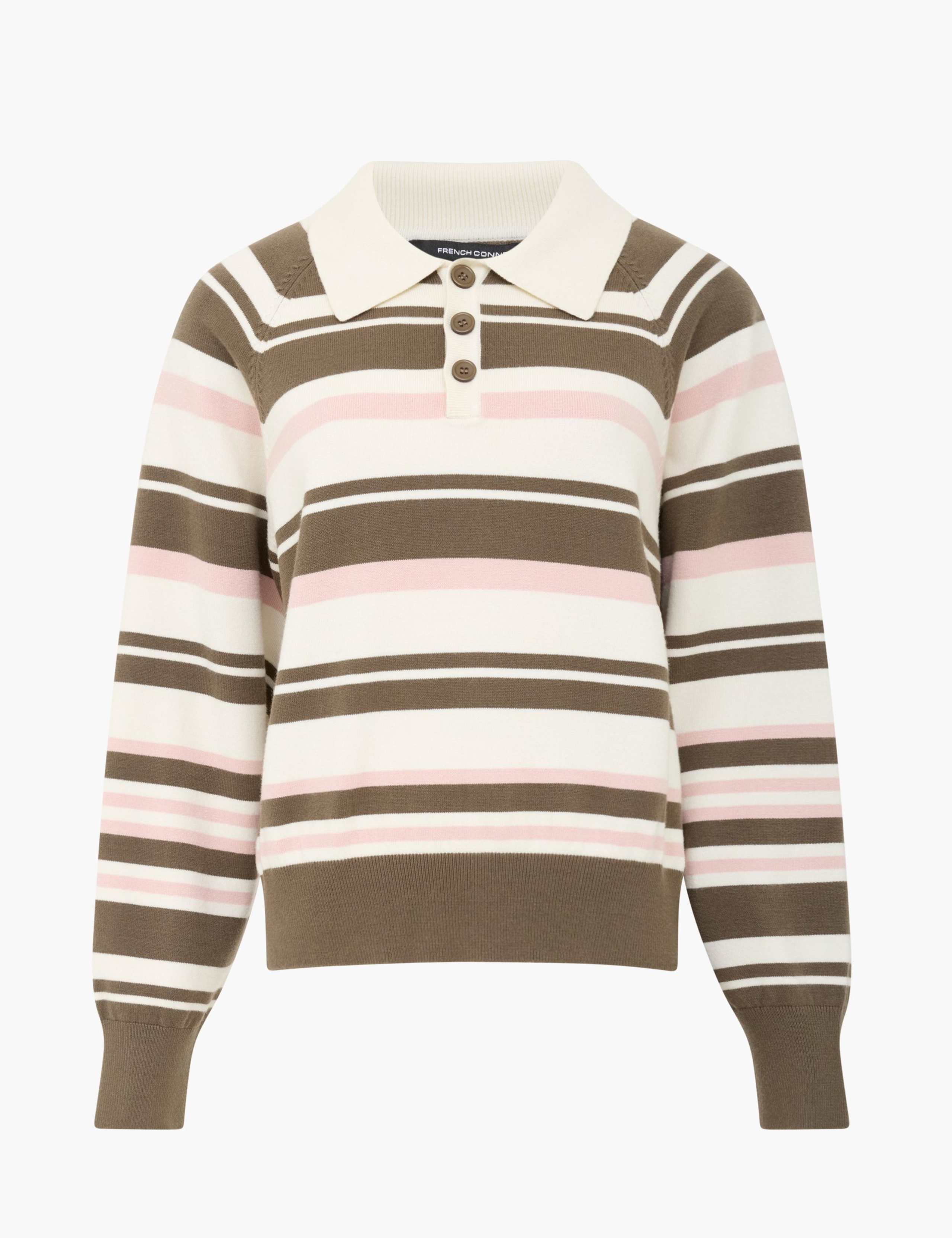 Striped Polo Neck Jumper 2 of 6