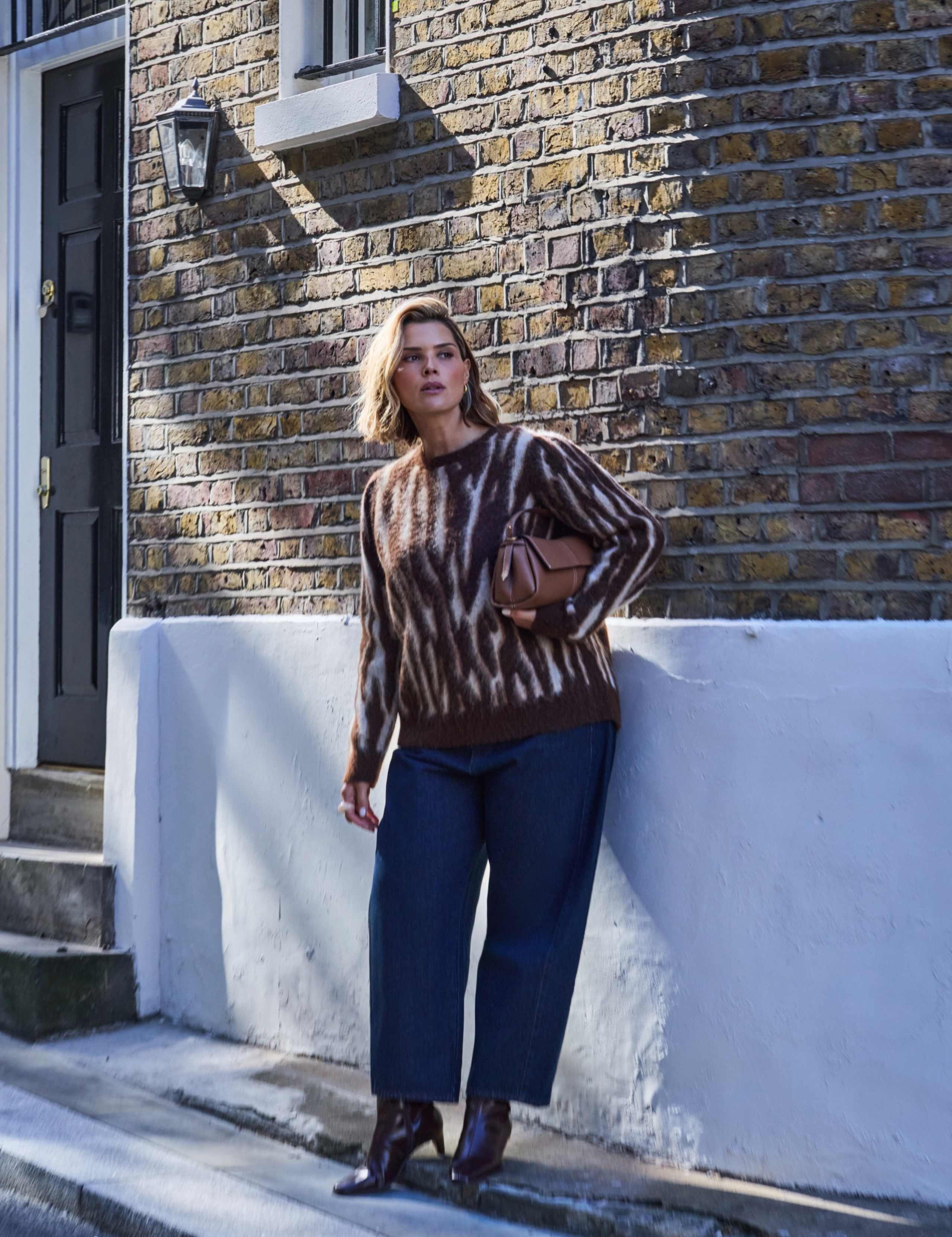 Mohair Patterned Jumper 6 of 11