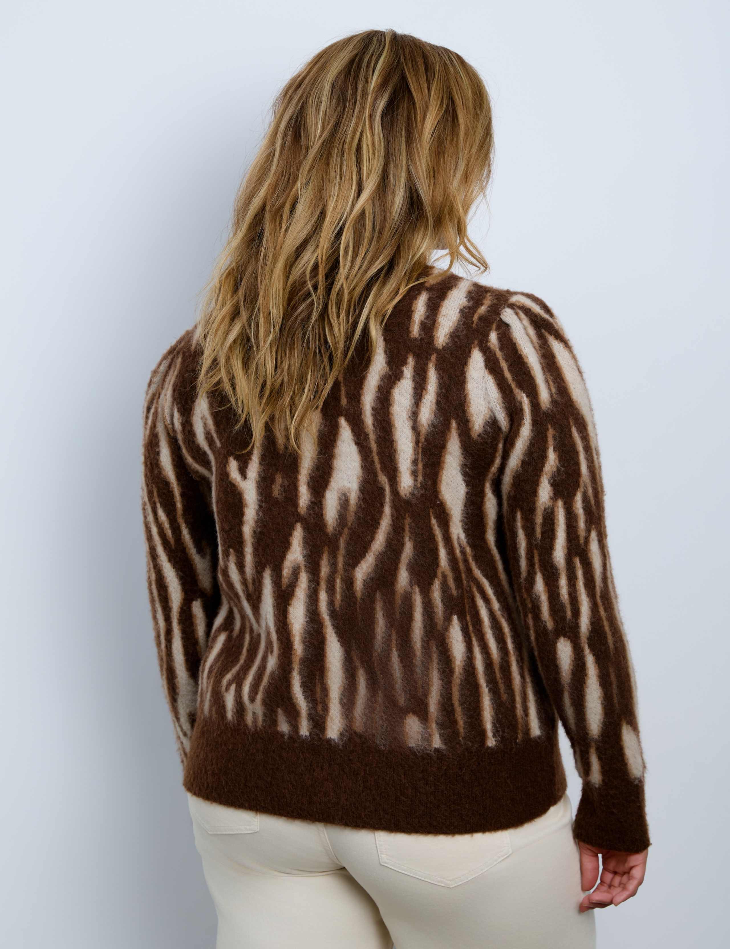 Mohair Patterned Jumper 9 of 11