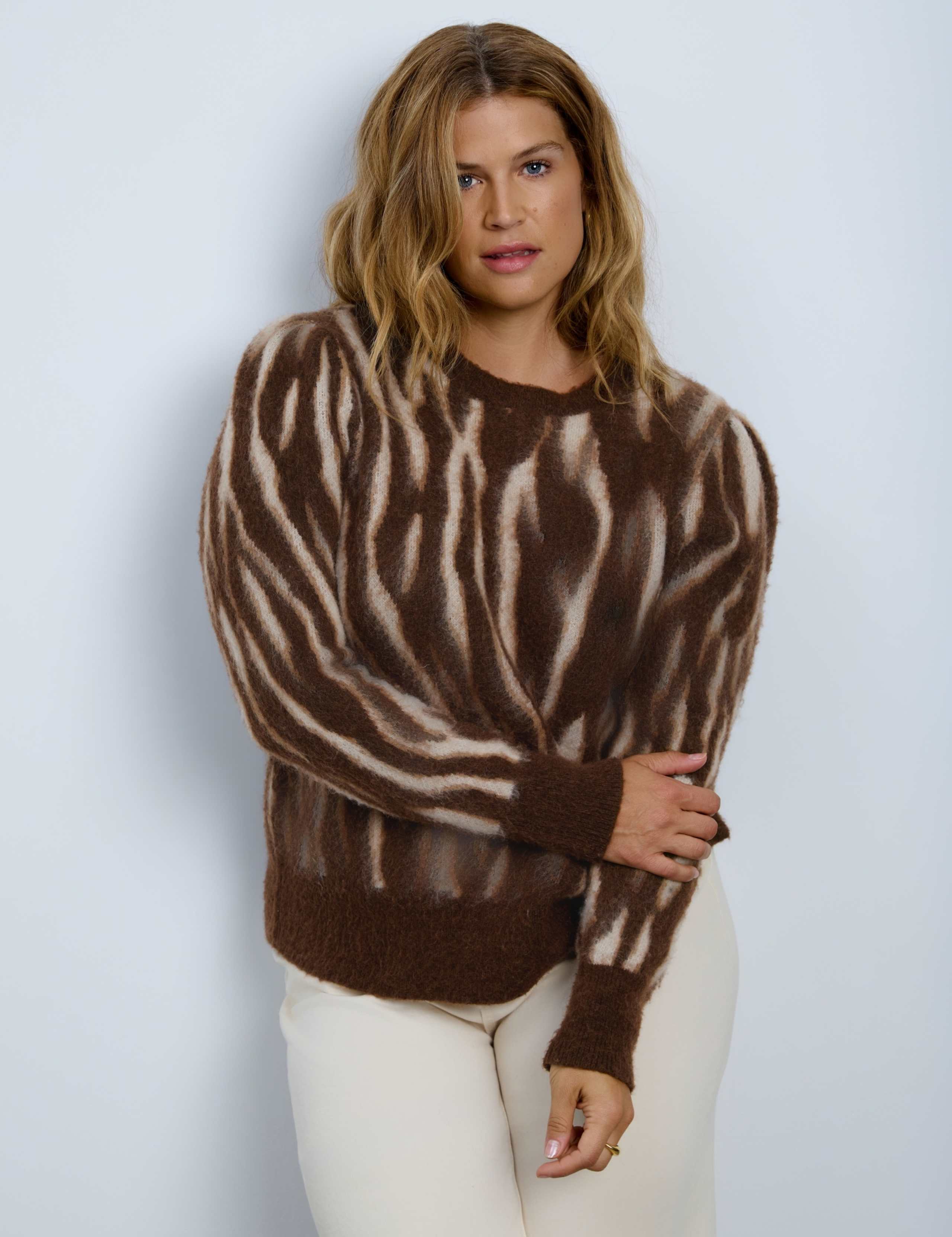 Mohair Patterned Jumper 10 of 11