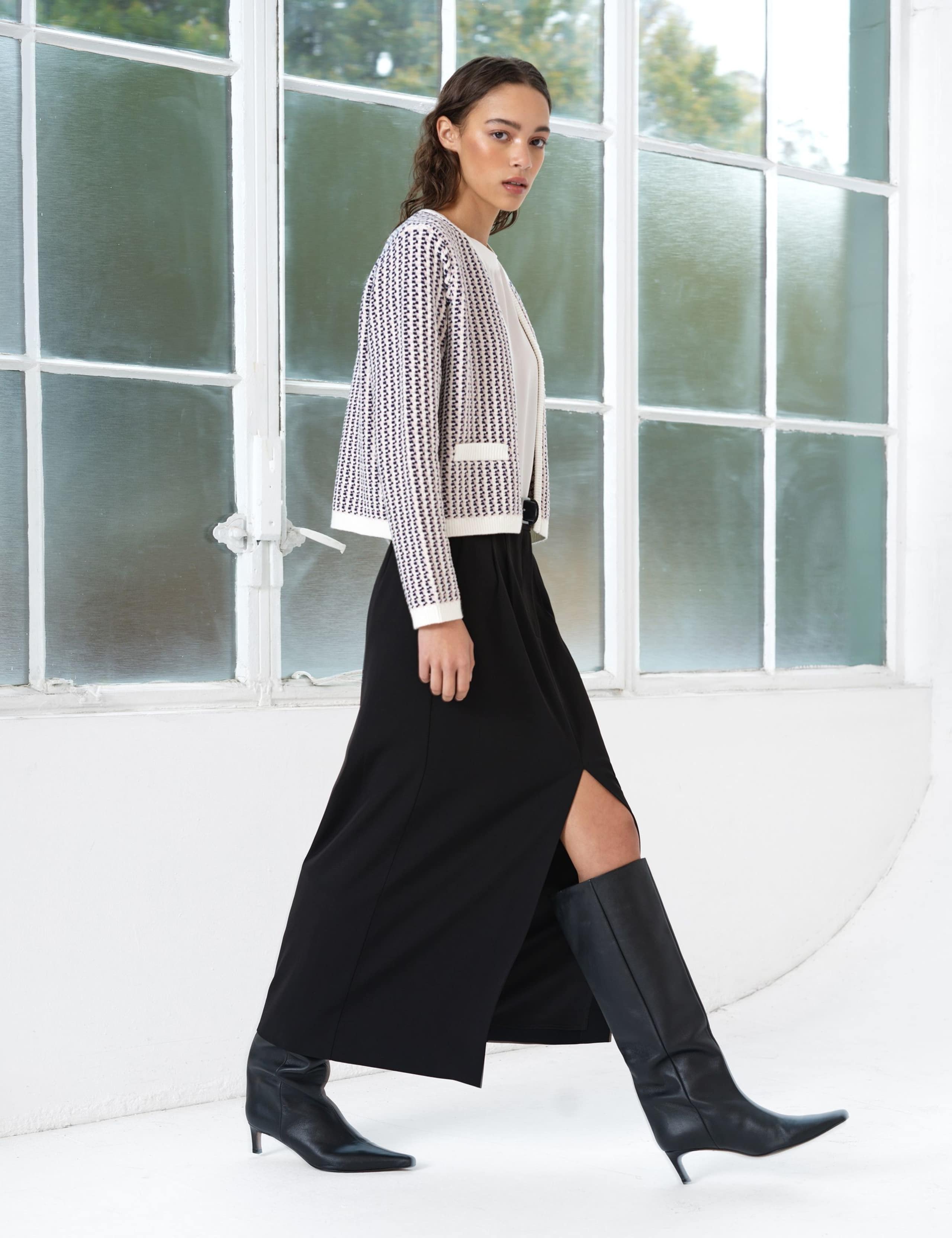 Textured Edge to Edge Cardigan 3 of 7