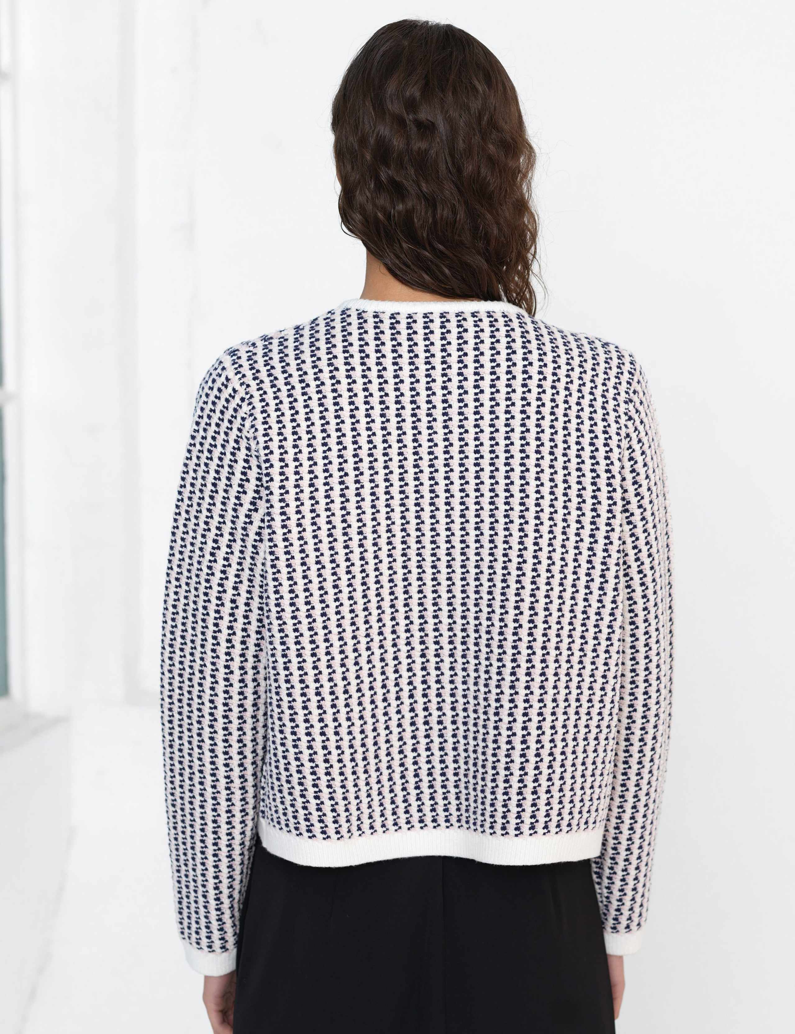 Textured Edge to Edge Cardigan 6 of 7