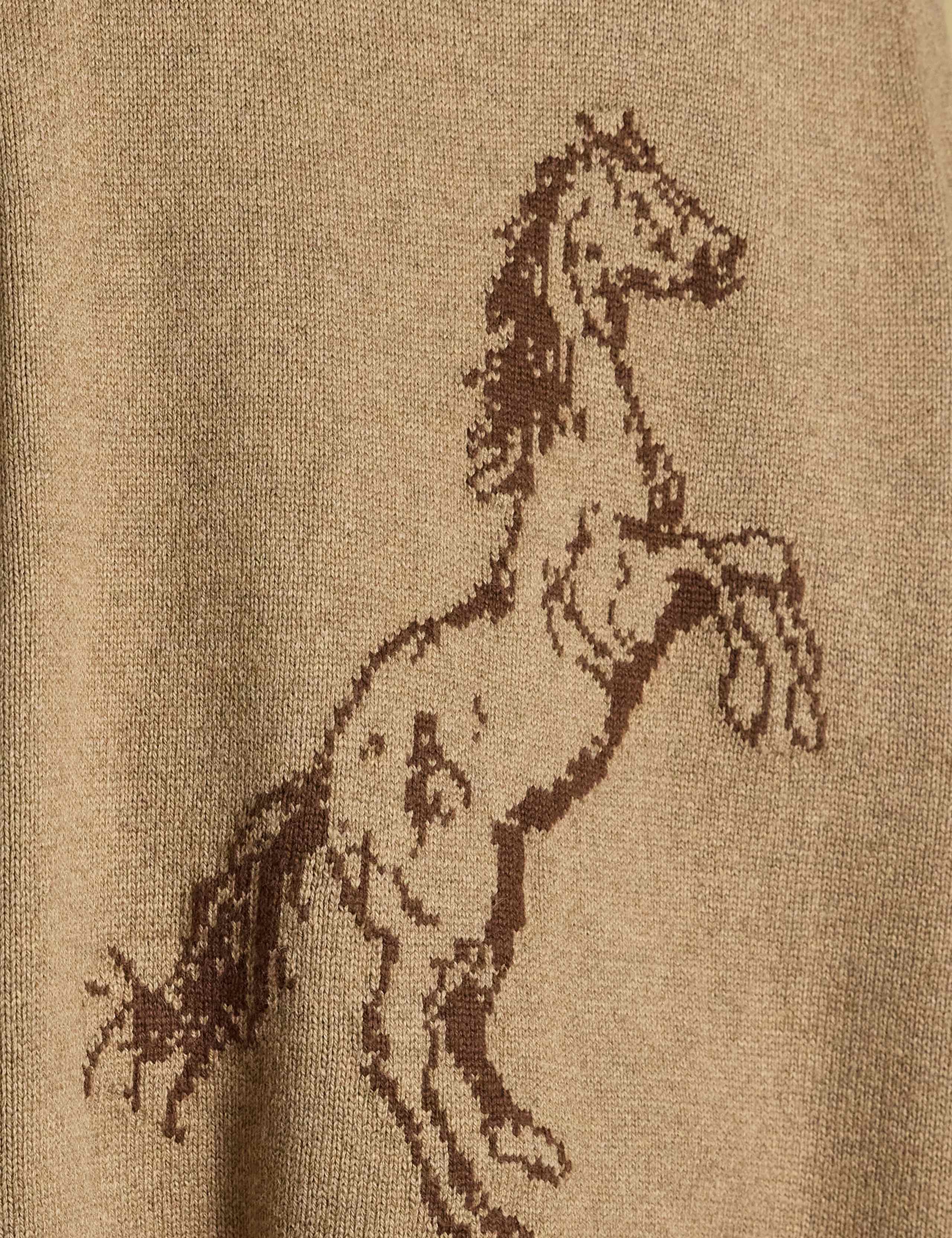 Textured High Neck Knitted Cape 6 of 7
