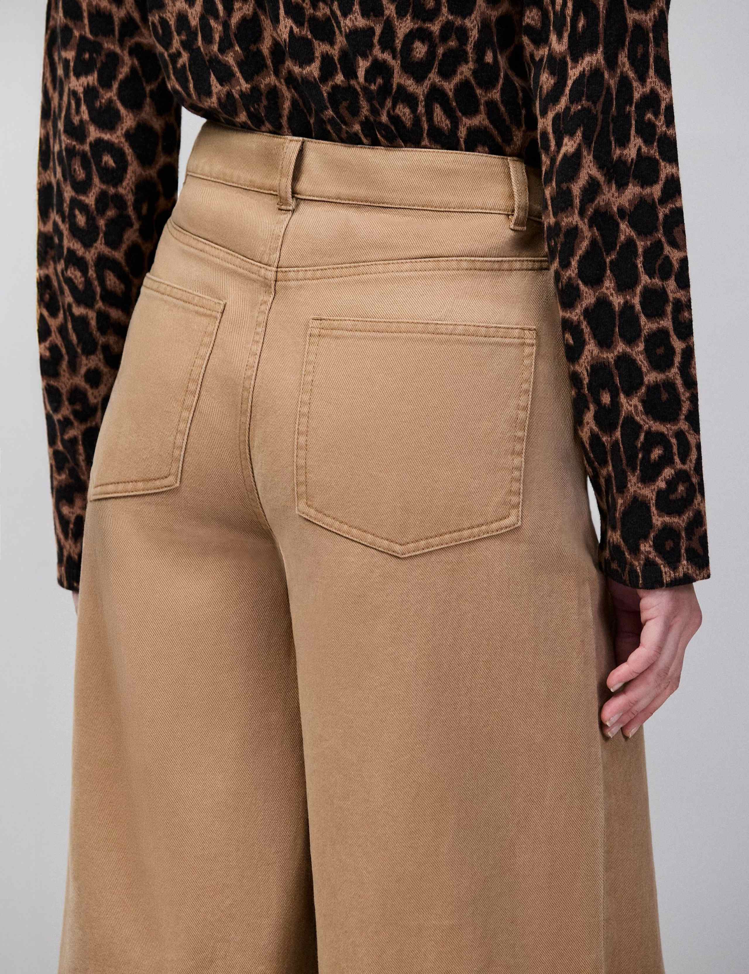 High Waisted Wide Leg Jeans 3 of 4