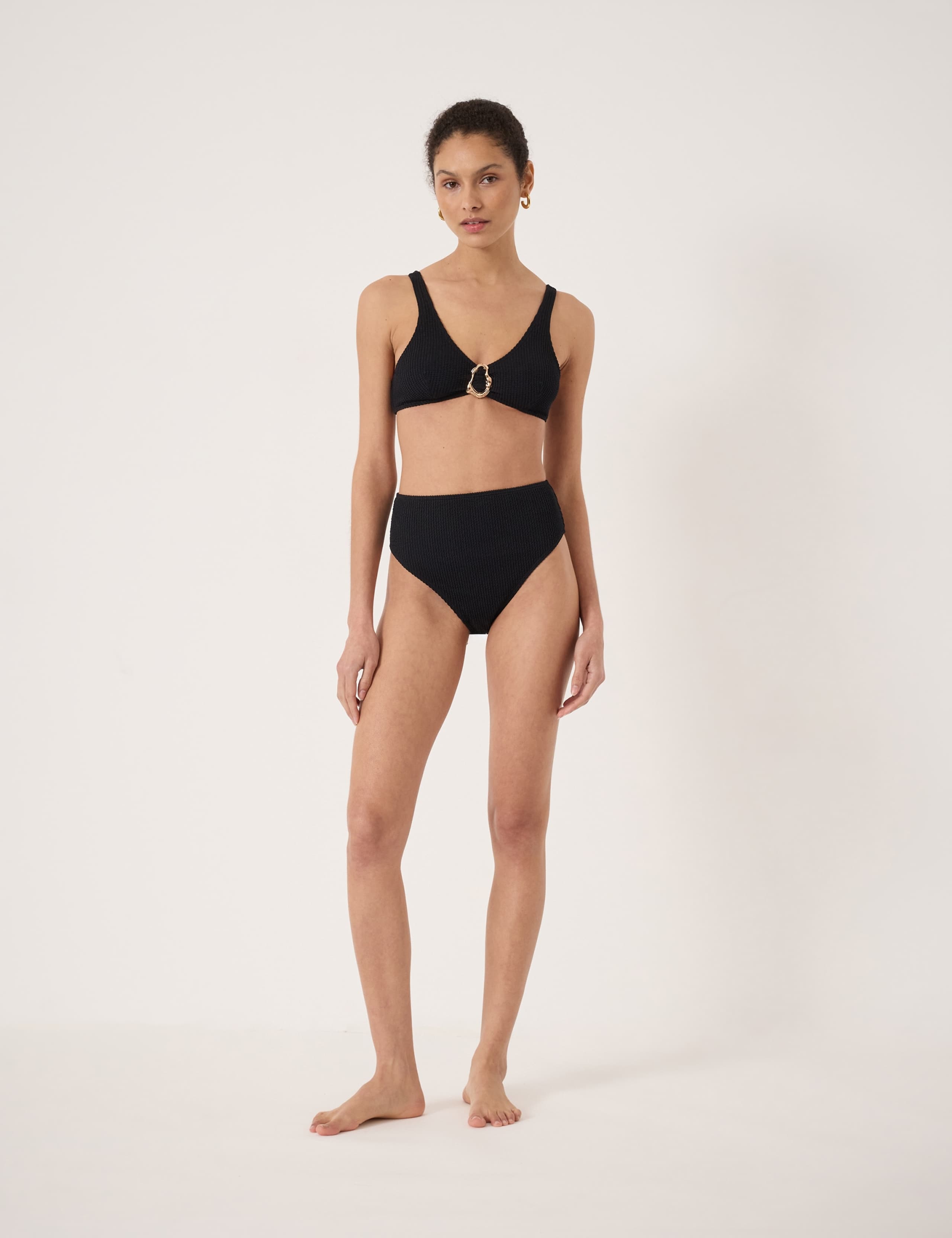 Crinkle High Waisted Bottoms 1 of 5