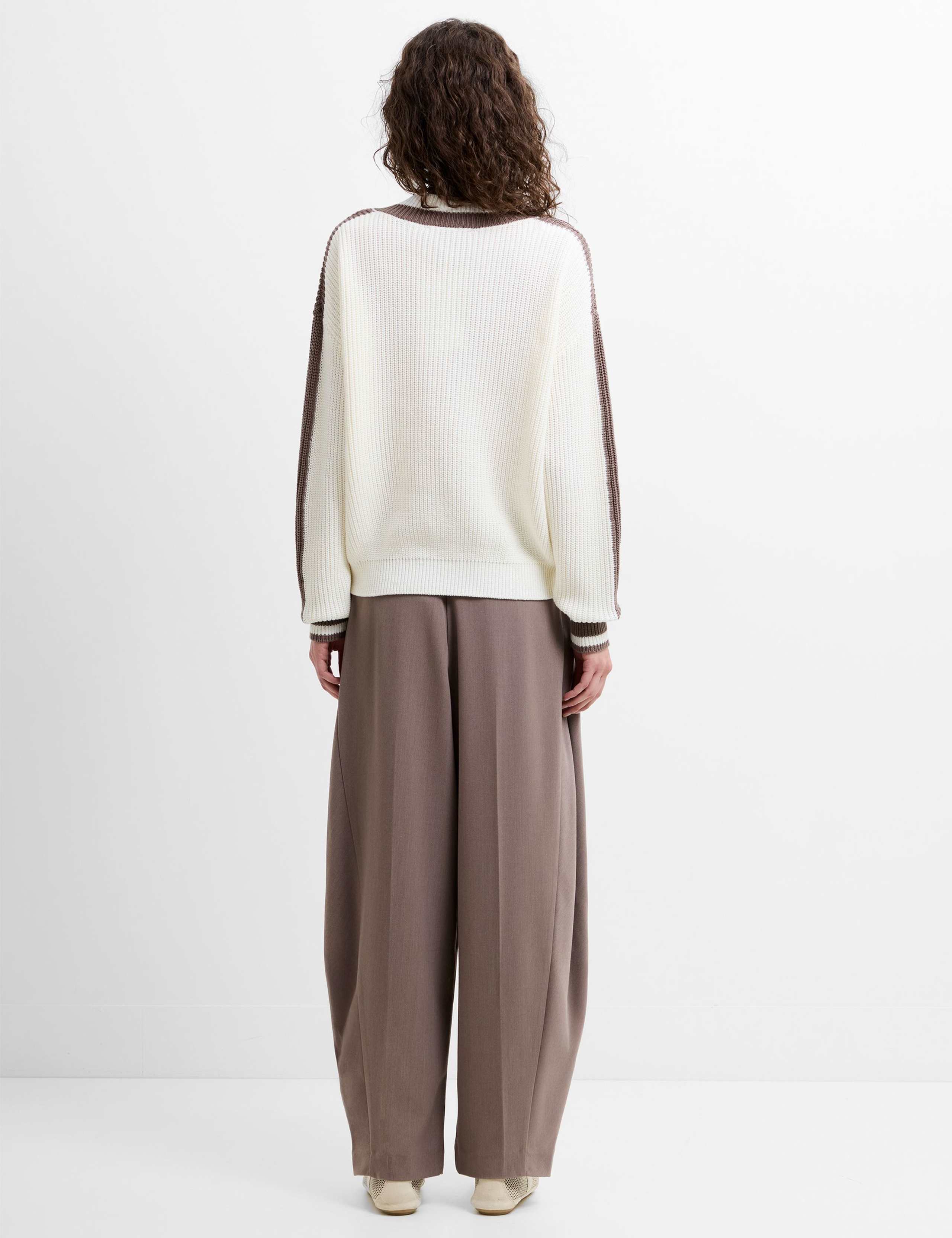 Cotton Rich V-Neck Jumper 3 of 5