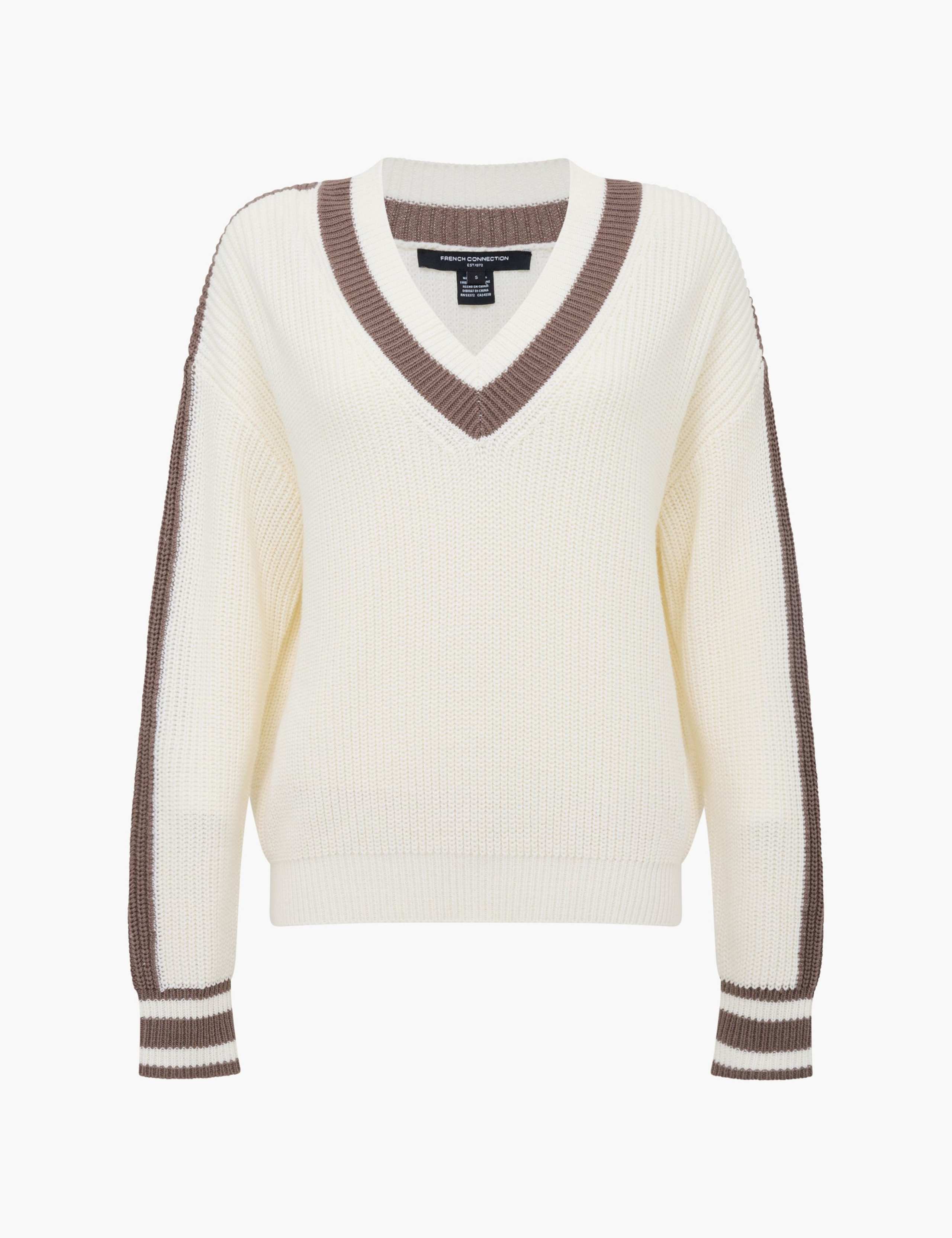 Cotton Rich V-Neck Jumper 2 of 5