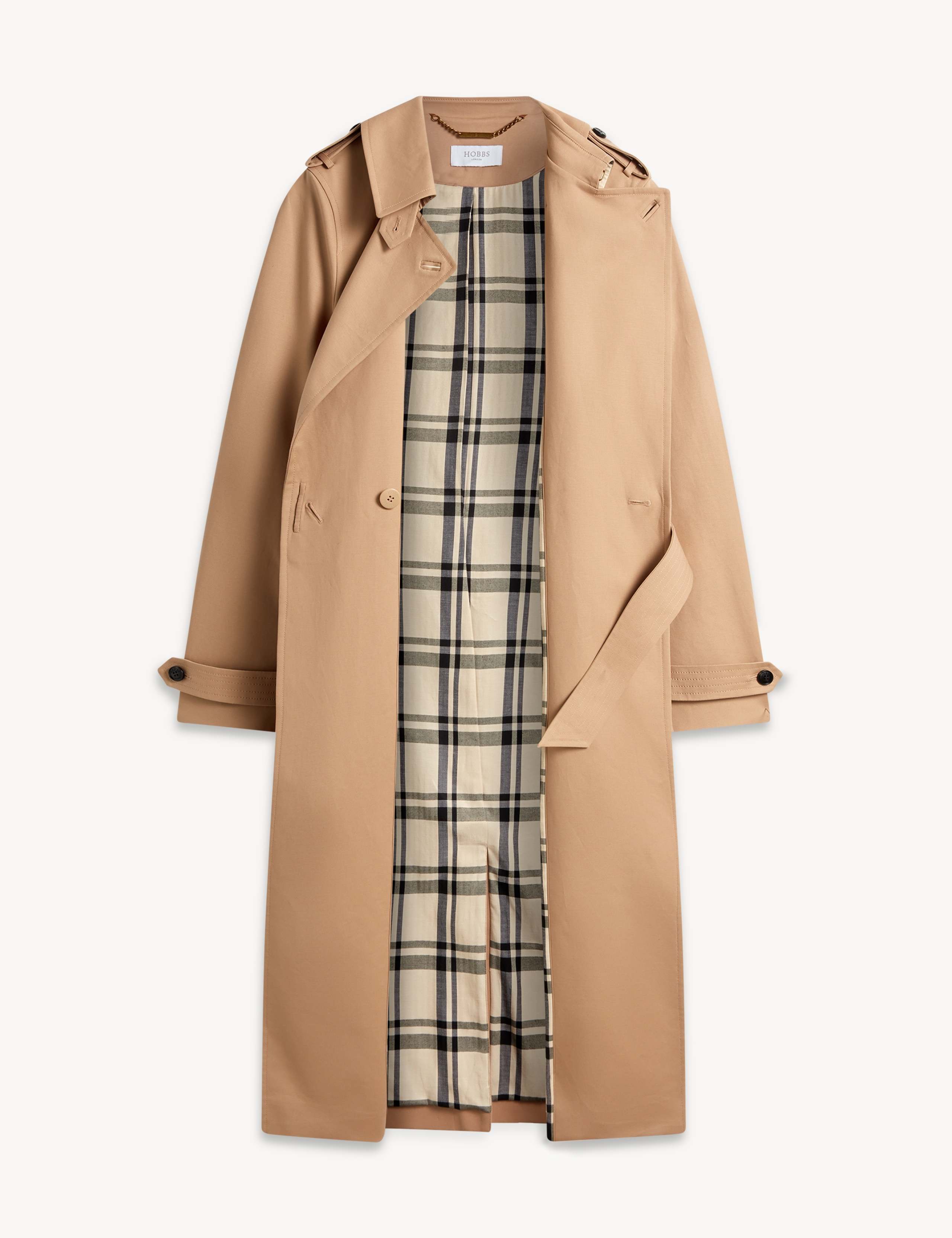 Cotton Rich Water Resistant Wrap Trench Coat 7 of 8