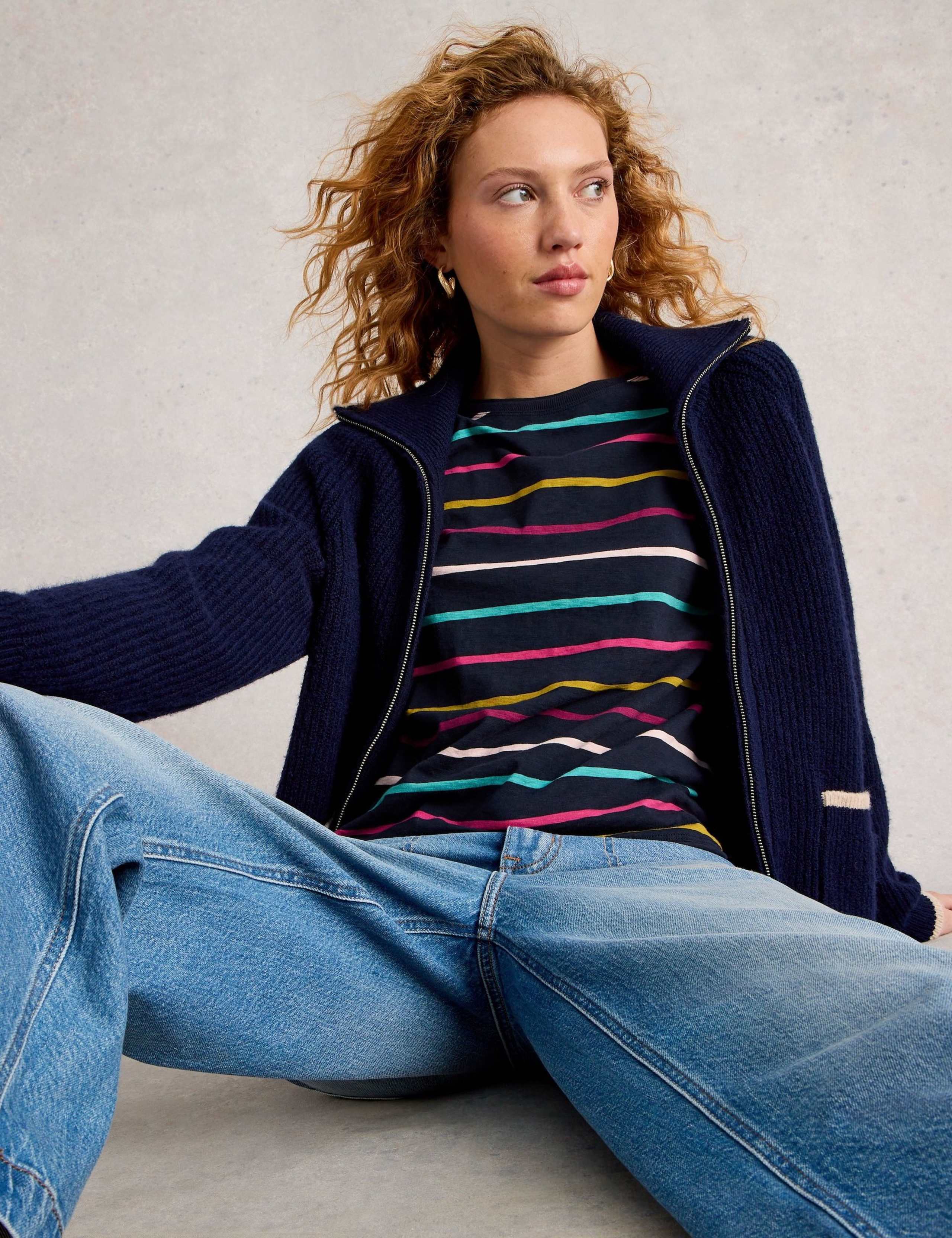 Pure Cotton Striped Top 6 of 6