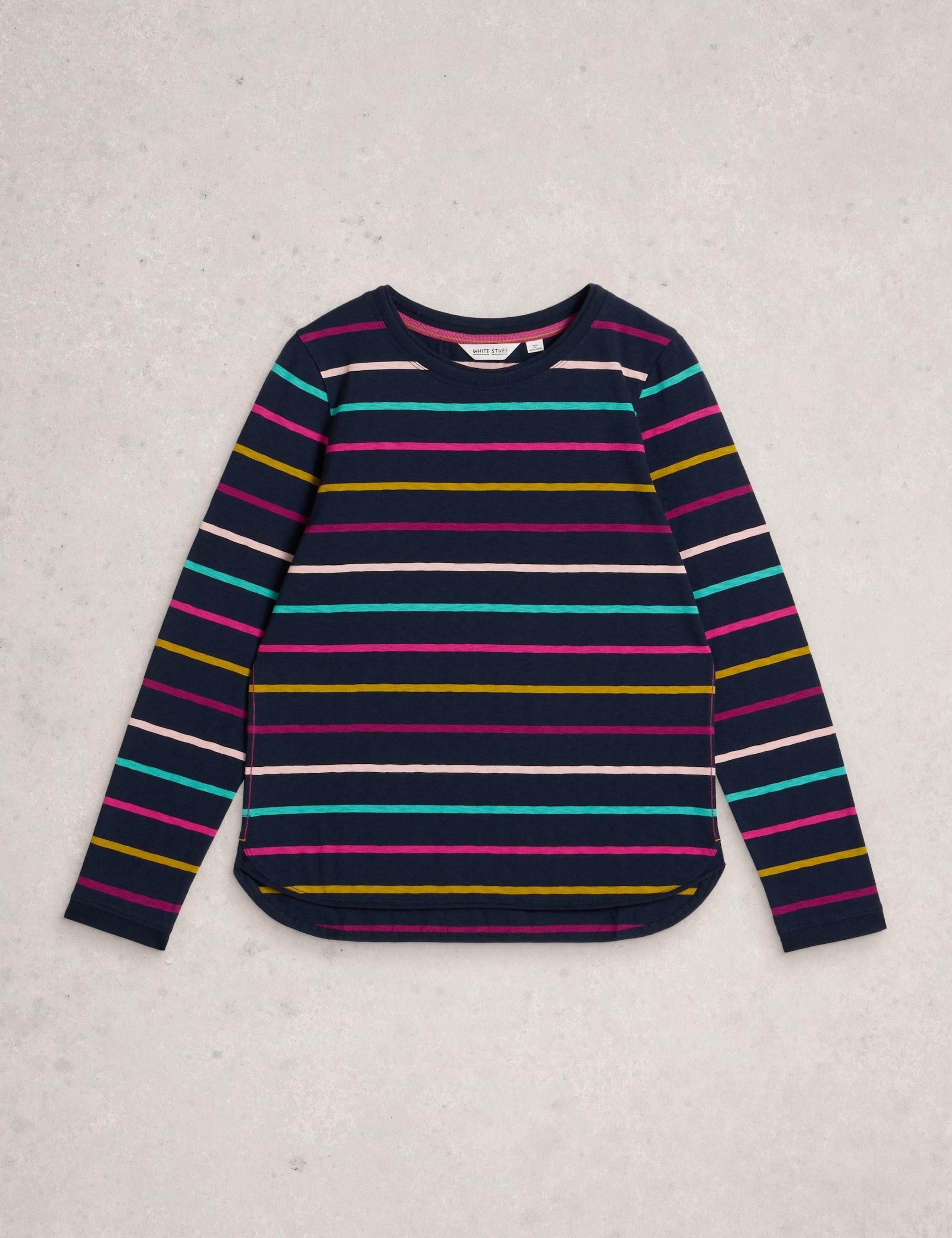 Pure Cotton Striped Top 2 of 6