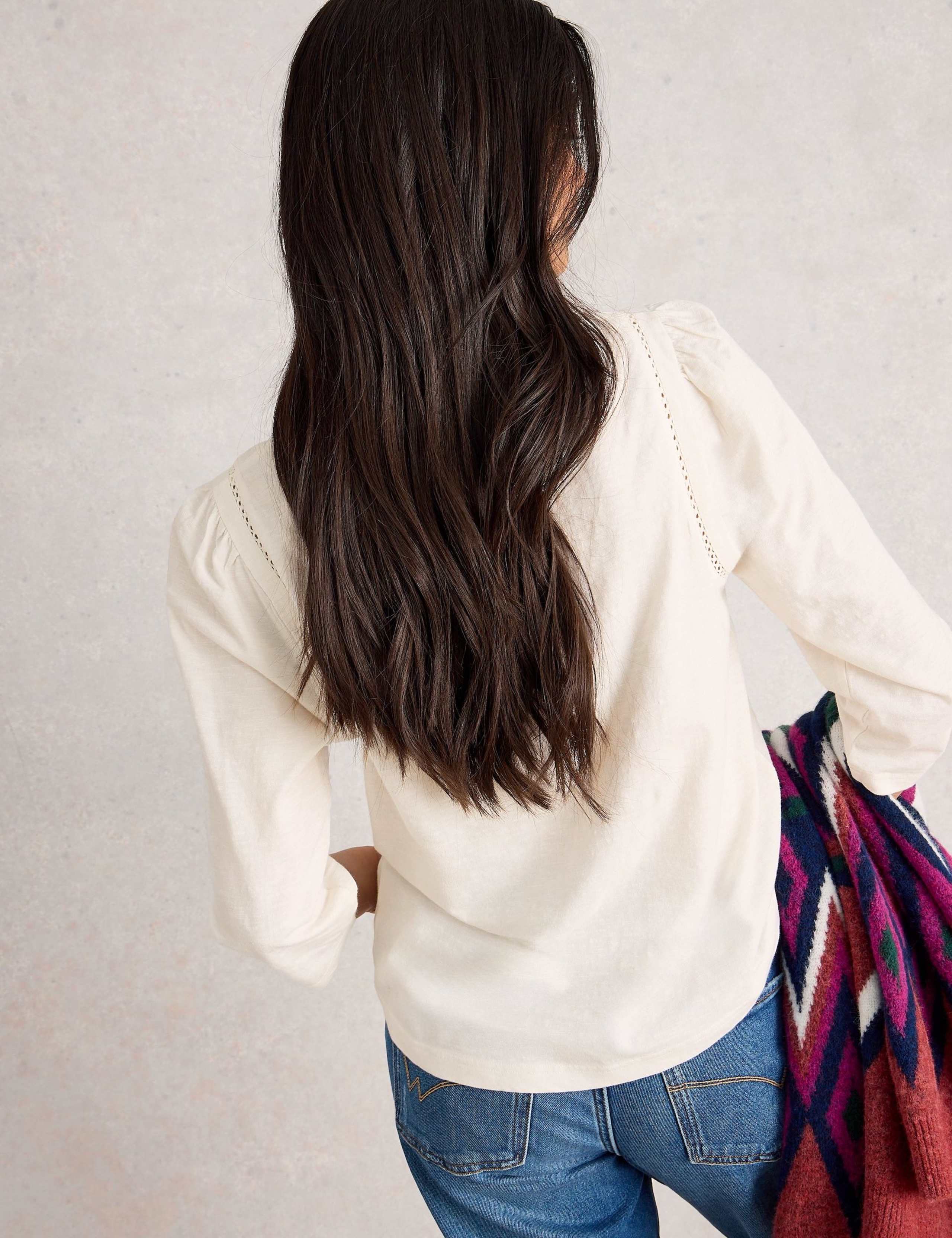 Pure Cotton Round Neck Top 3 of 6
