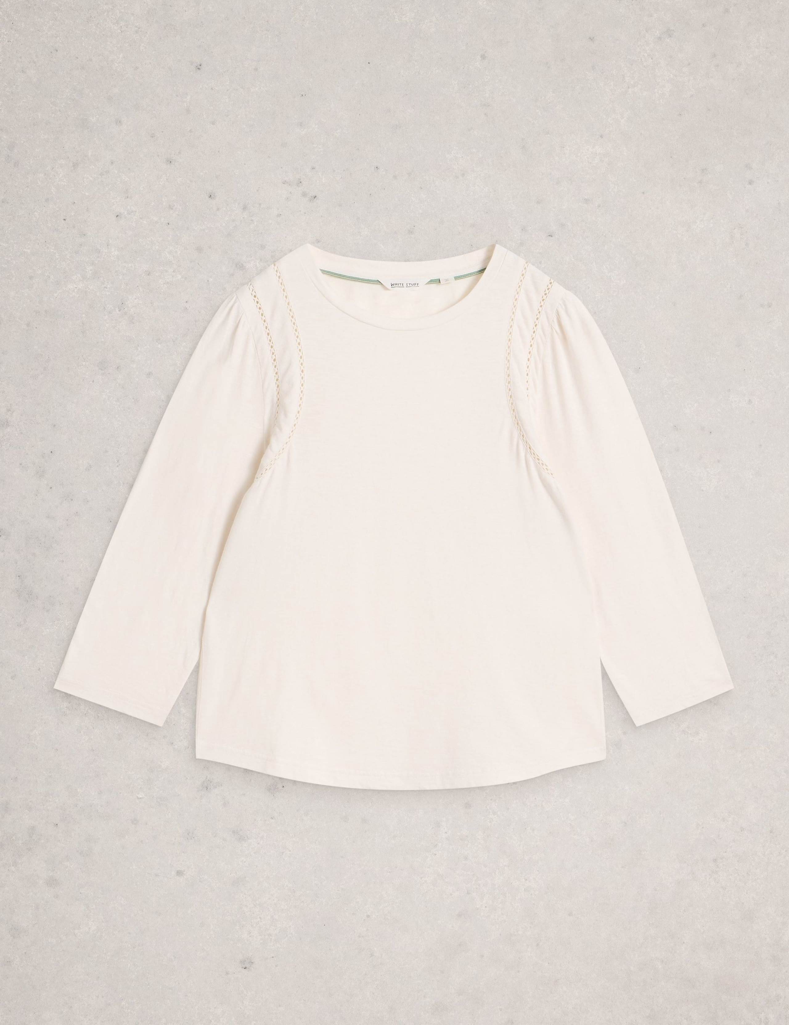 Pure Cotton Round Neck Top 2 of 6