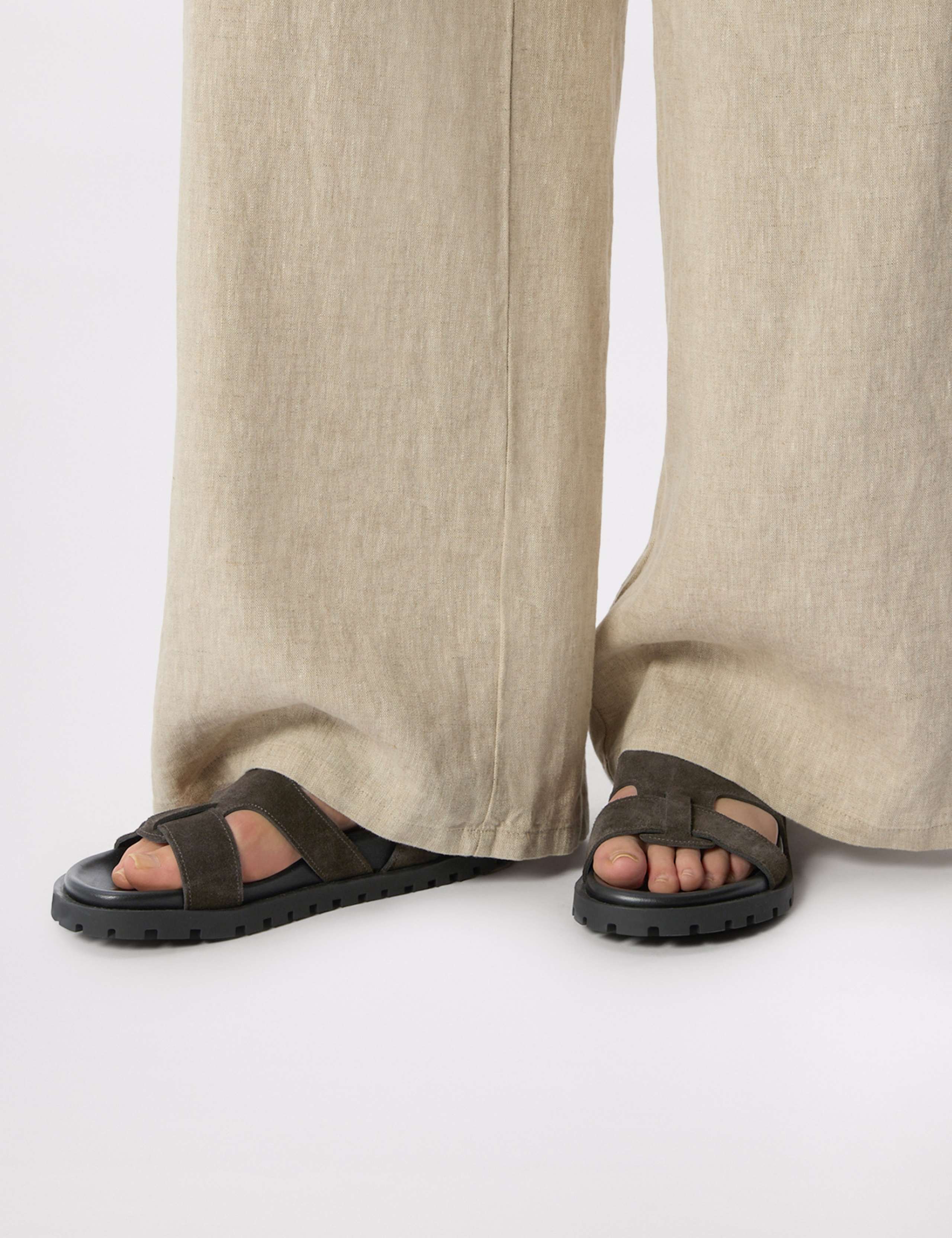 Leather Footbed Sandals 3 of 4