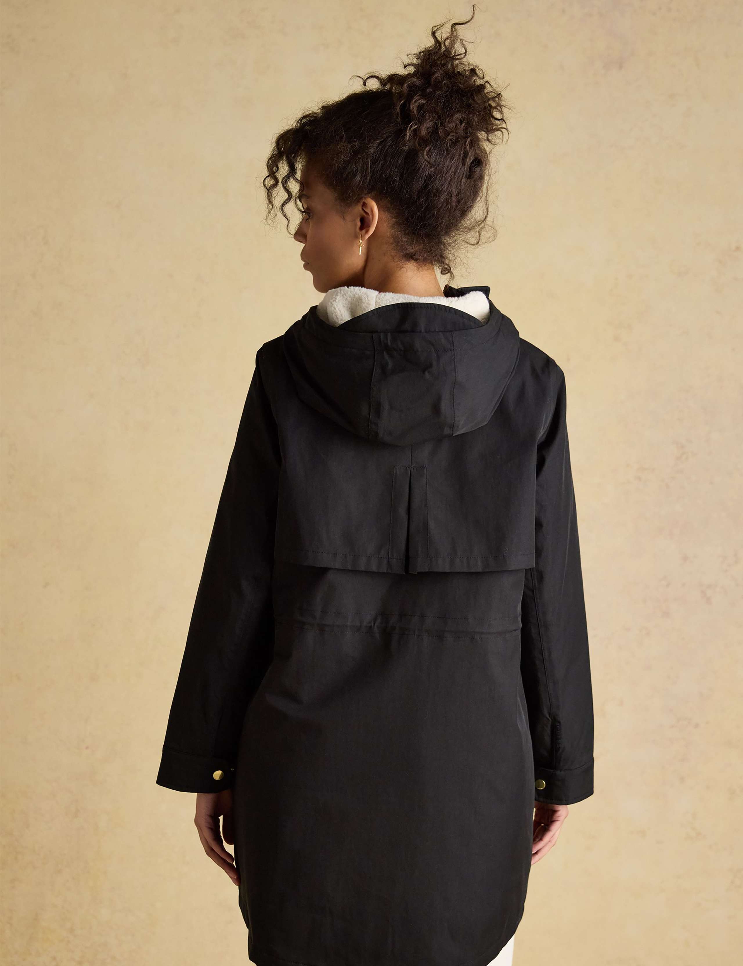 Cotton Rich Waterproof Hooded Raincoat 4 of 7