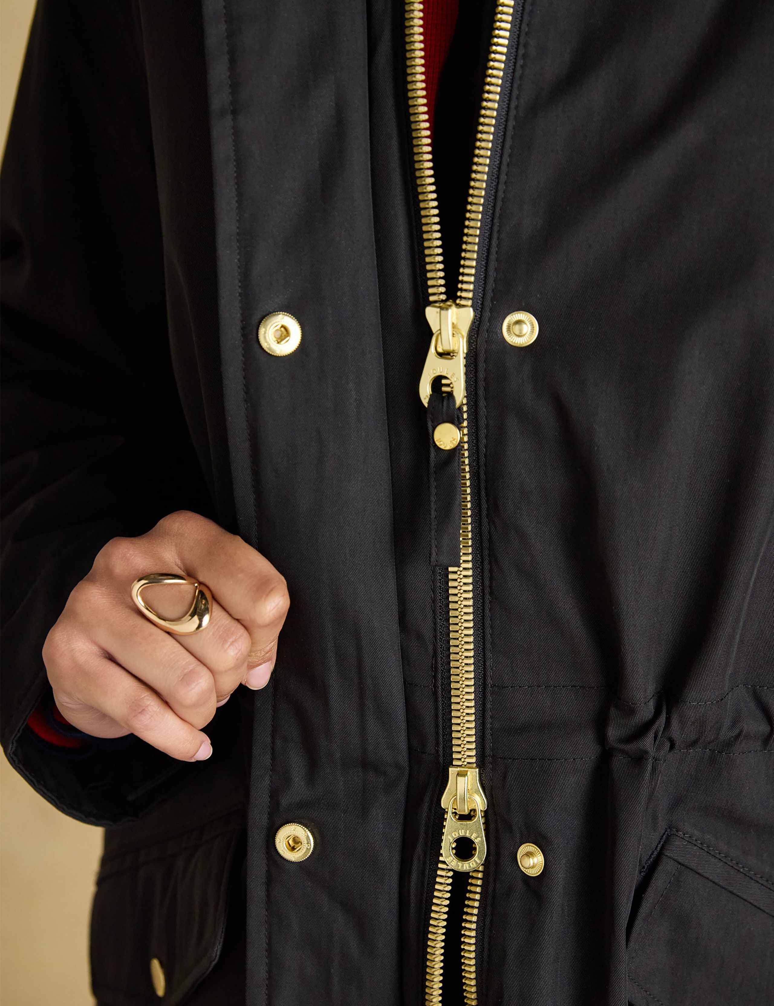 Cotton Rich Waterproof Hooded Raincoat 5 of 7