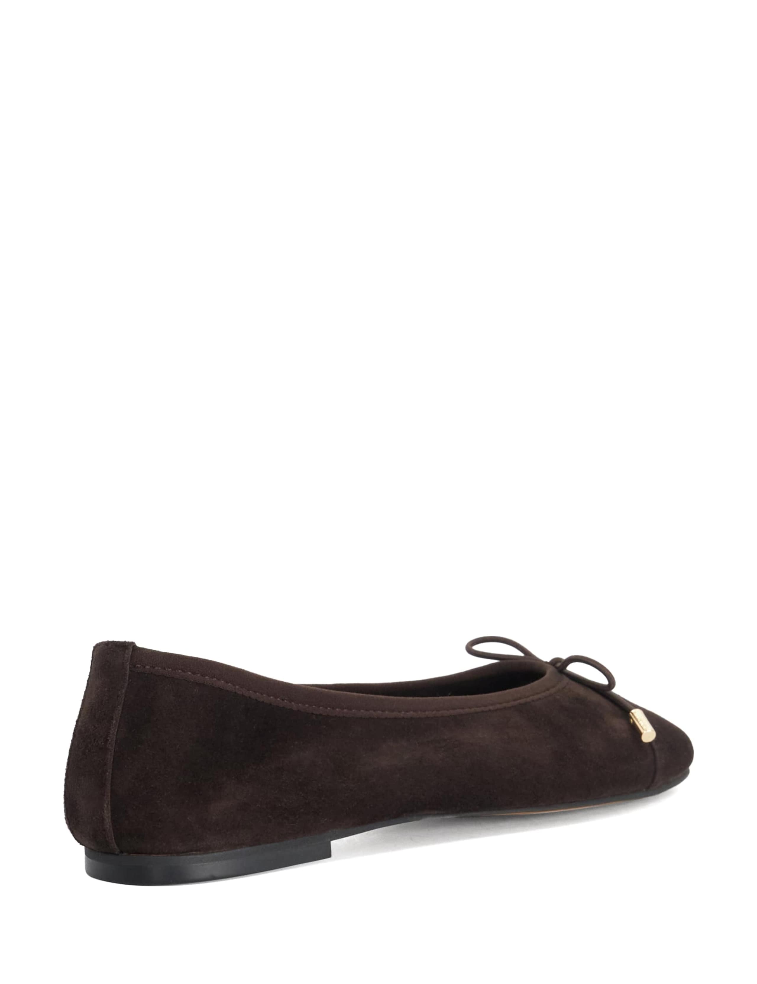 Suede Flat Ballet Pumps 5 of 5