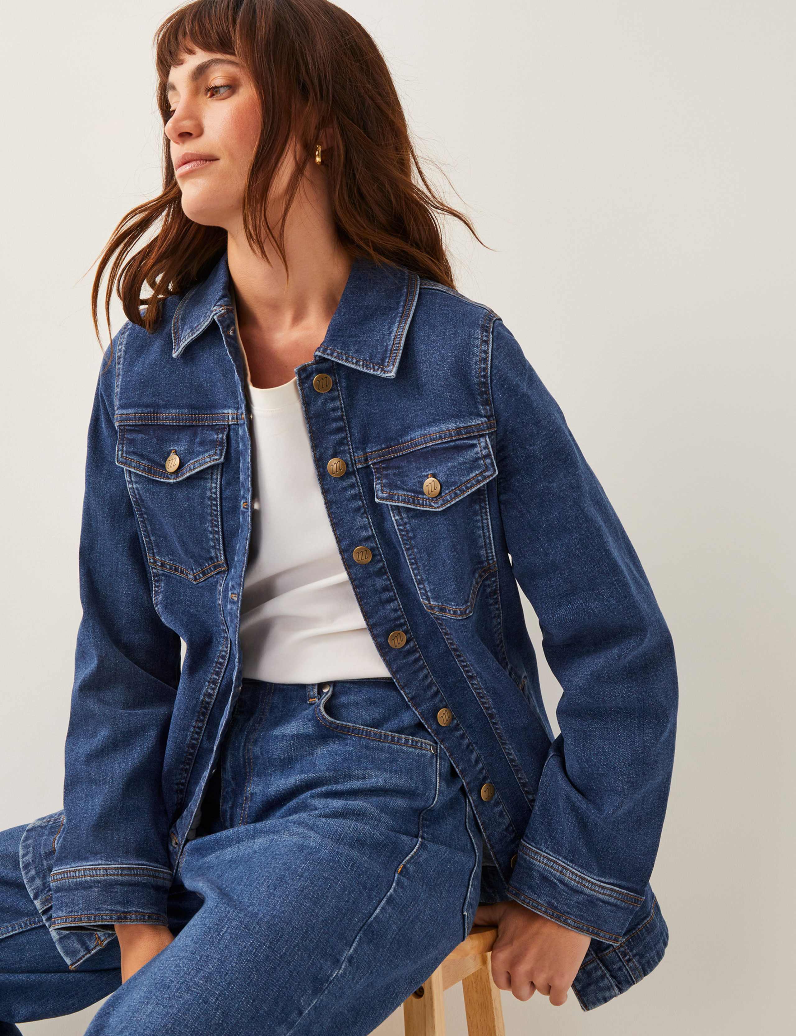 Pure Cotton Denim Jacket 2 of 4