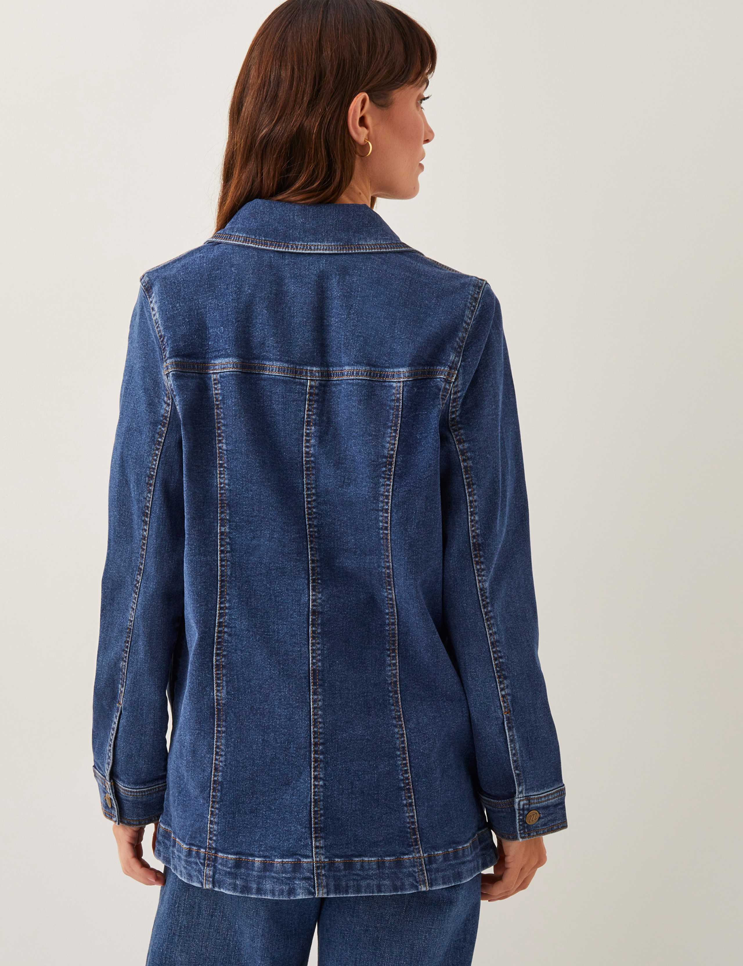 Pure Cotton Denim Jacket 4 of 4
